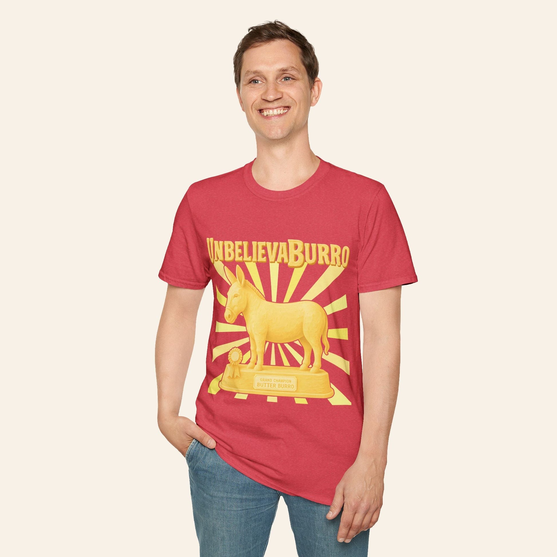 UnbelievaBurro Grand Champion Butter Burro Unisex T-Shirt