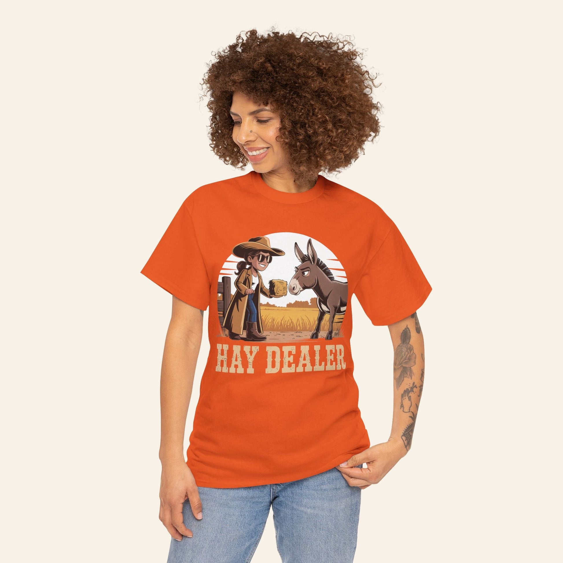 Hay Dealer Unisex Heavy Cotton Tee