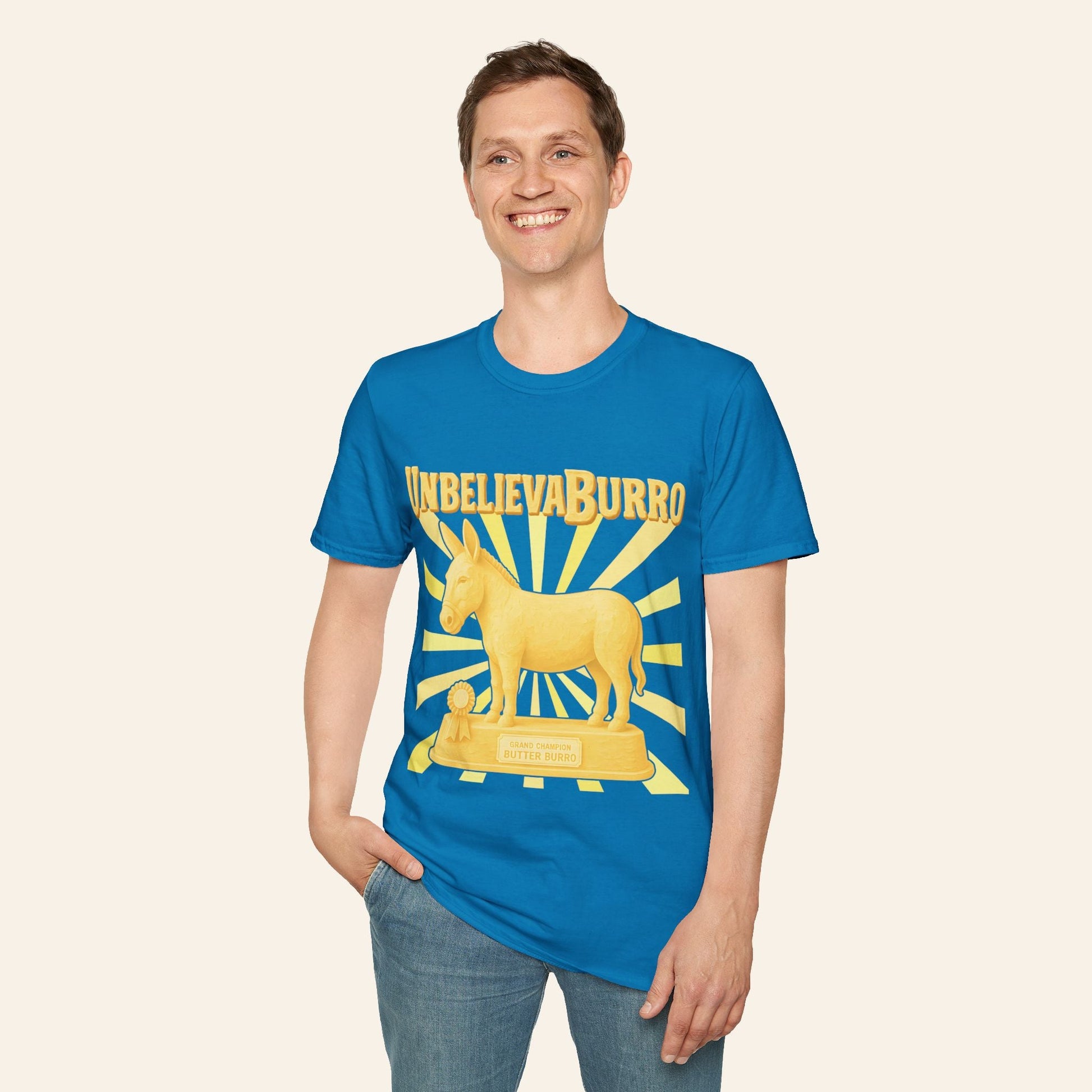 UnbelievaBurro Grand Champion Butter Burro Unisex T-Shirt
