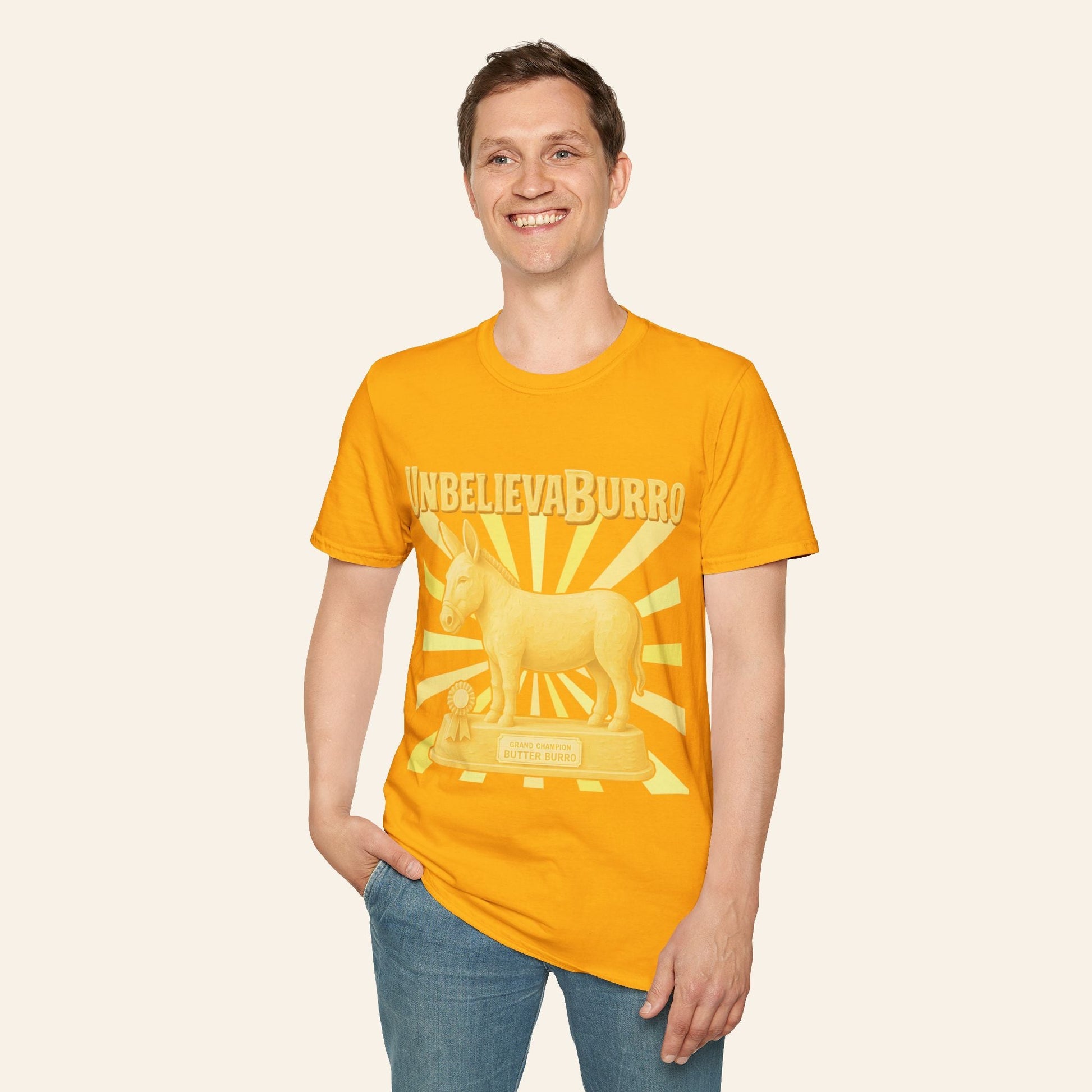 UnbelievaBurro Grand Champion Butter Burro Unisex T-Shirt