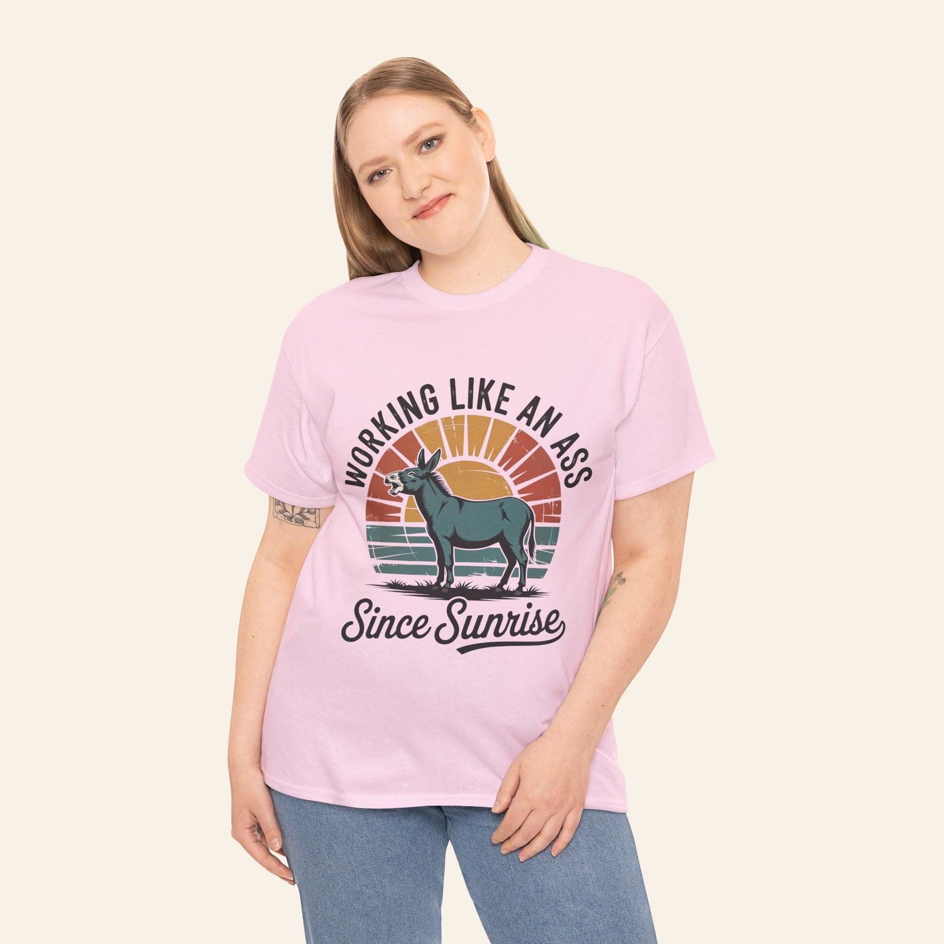 Working Like an Ass Since Sunrise Tee