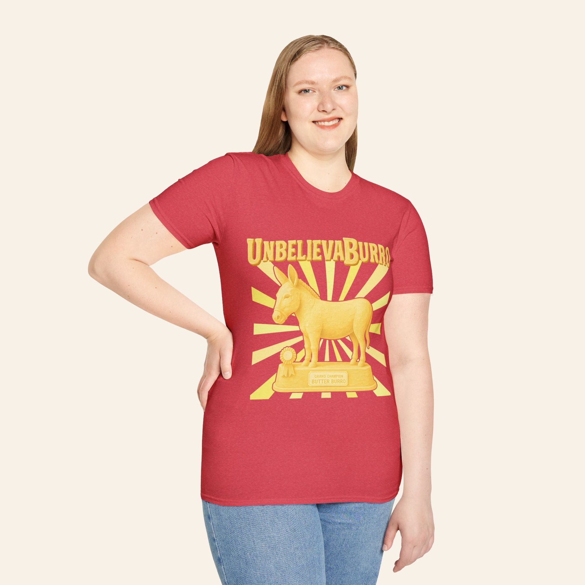 UnbelievaBurro Grand Champion Butter Burro Unisex T-Shirt