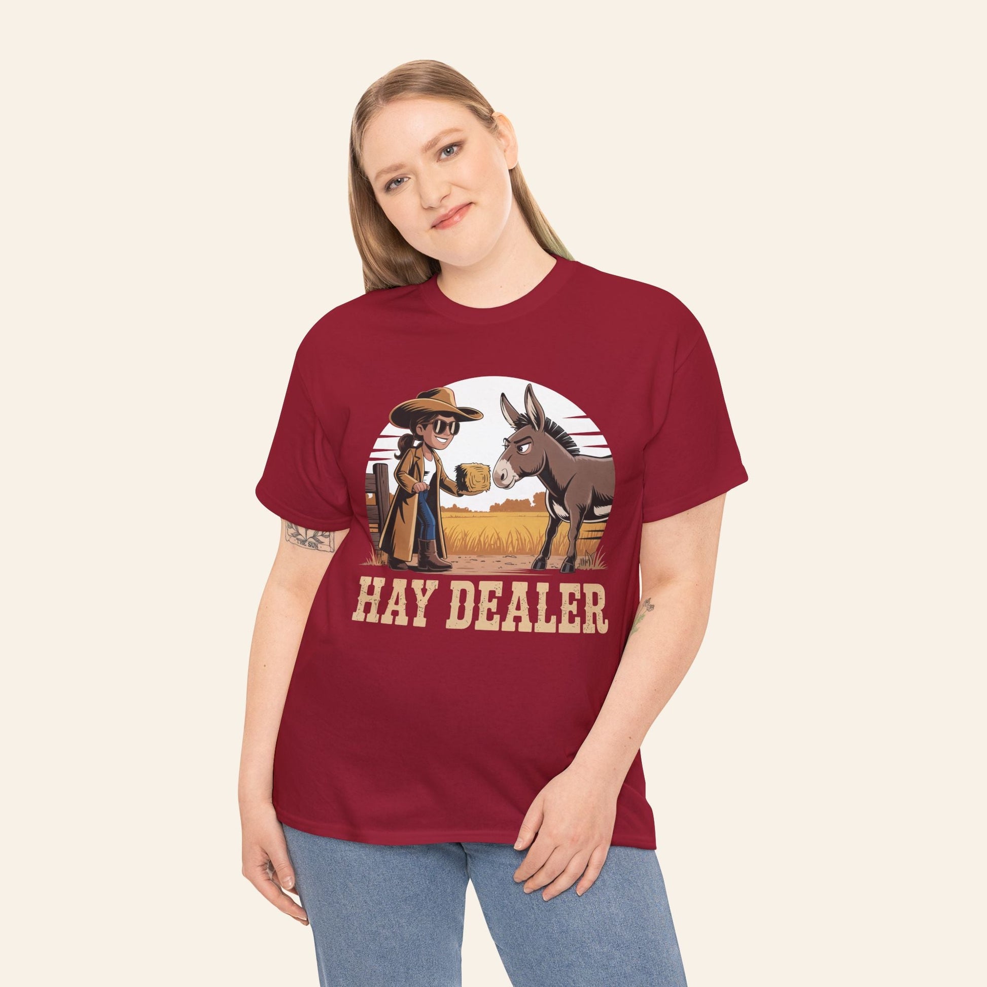 Hay Dealer Unisex Heavy Cotton Tee