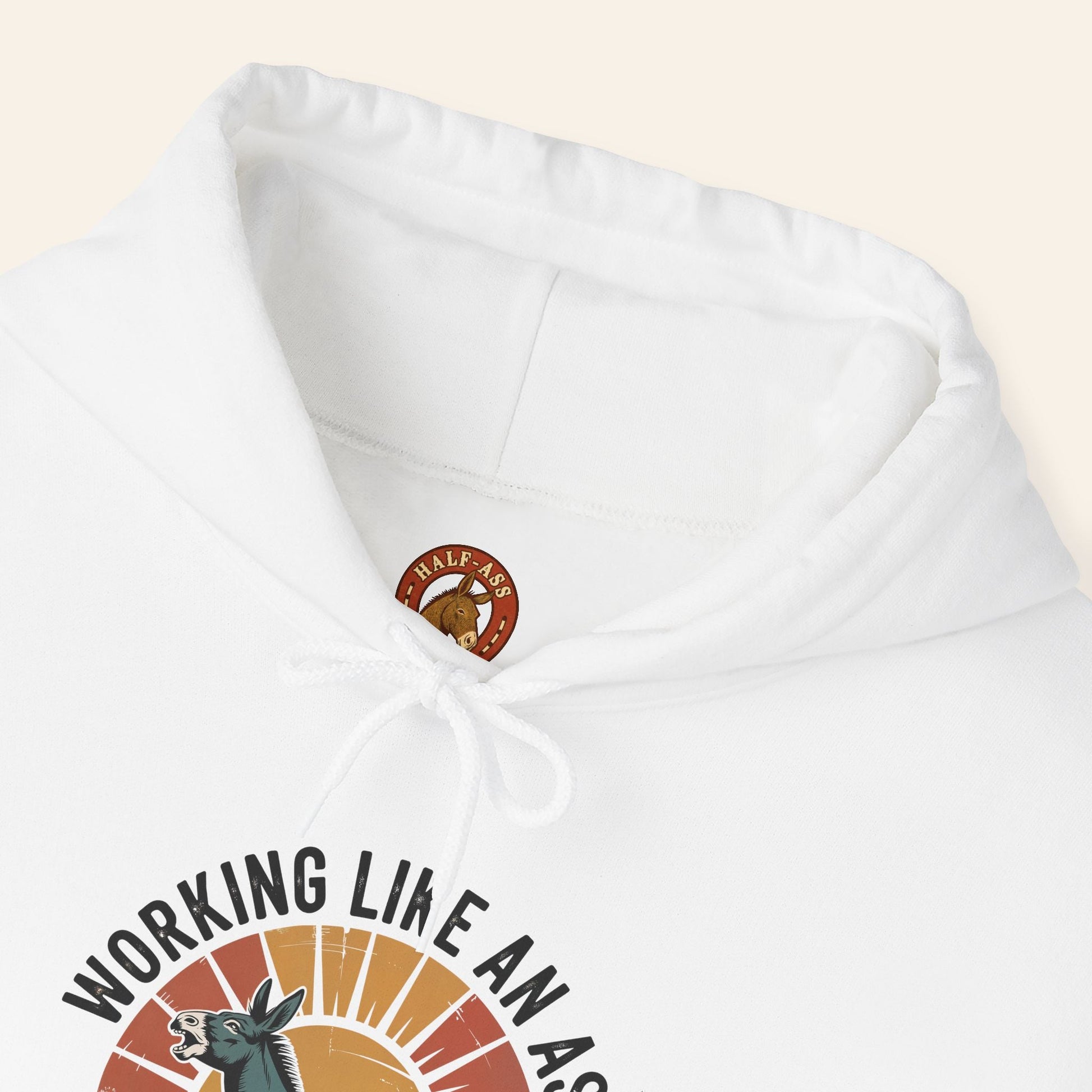 Hoodie Working Like an Ass Since Sunrise Hoodie