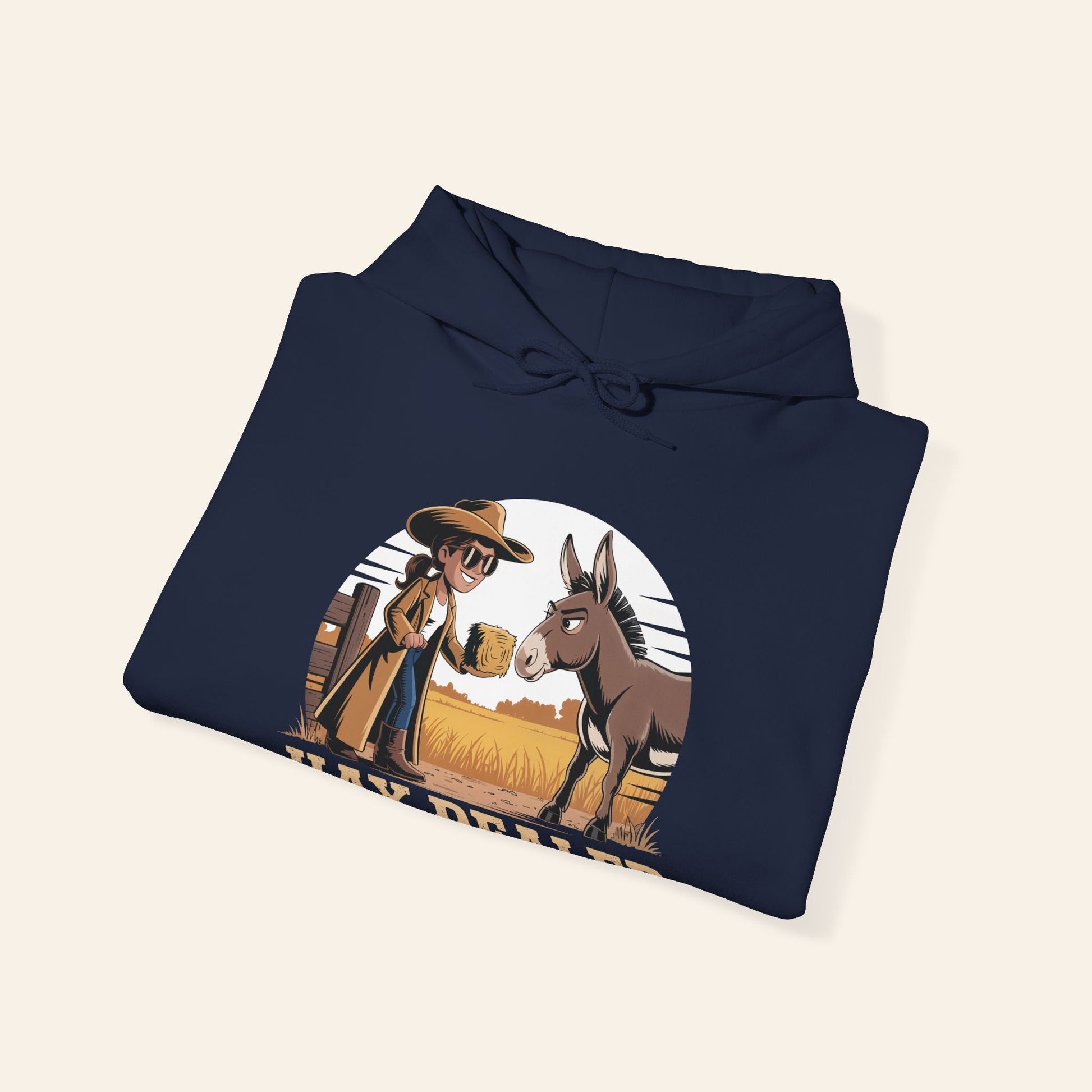 Hoodie Hay Dealer Hoodie – Unisex Heavy Blend Fleece (S–5XL)