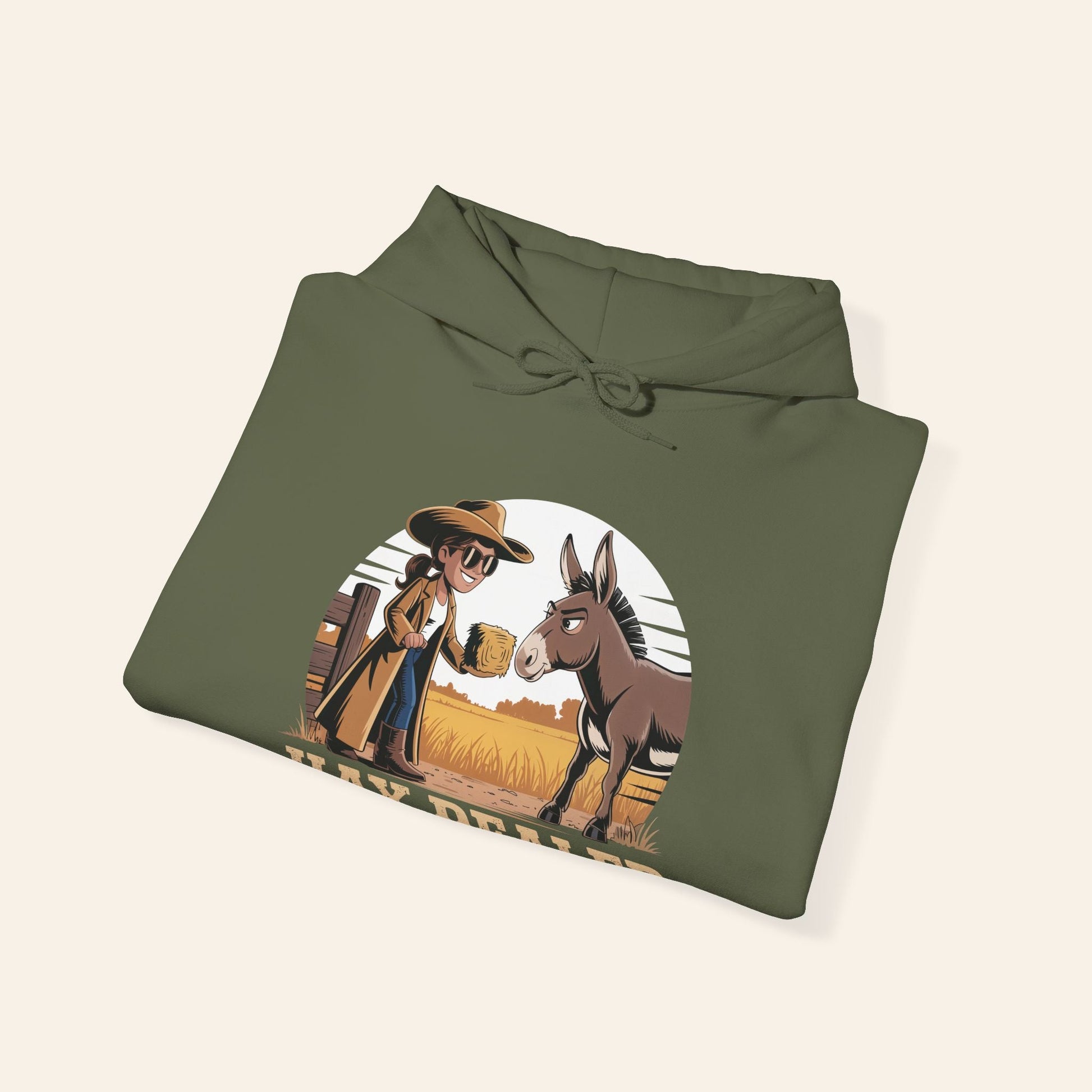 Hoodie Hay Dealer Hoodie – Unisex Heavy Blend Fleece (S–5XL)