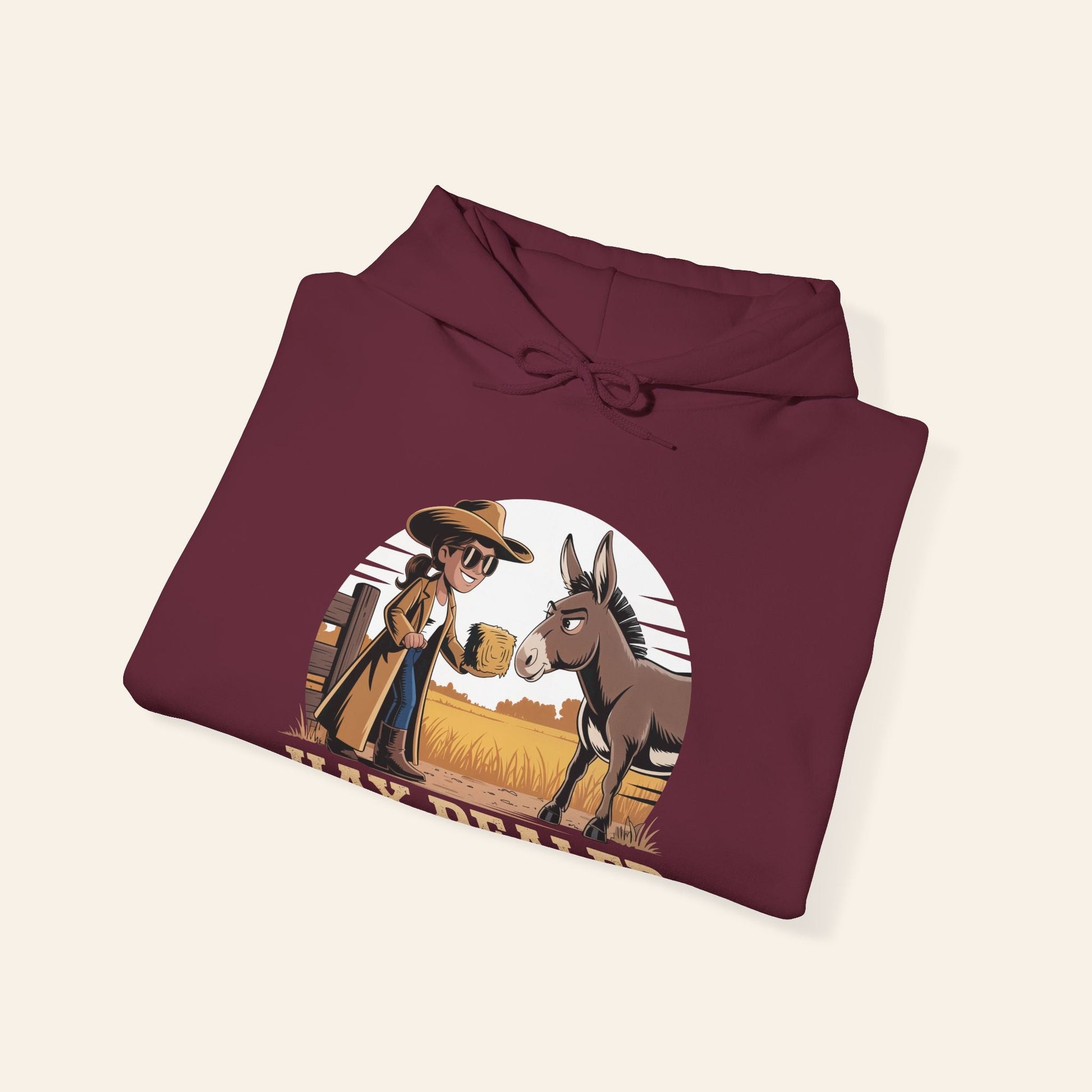 Hoodie Hay Dealer Hoodie – Unisex Heavy Blend Fleece (S–5XL)