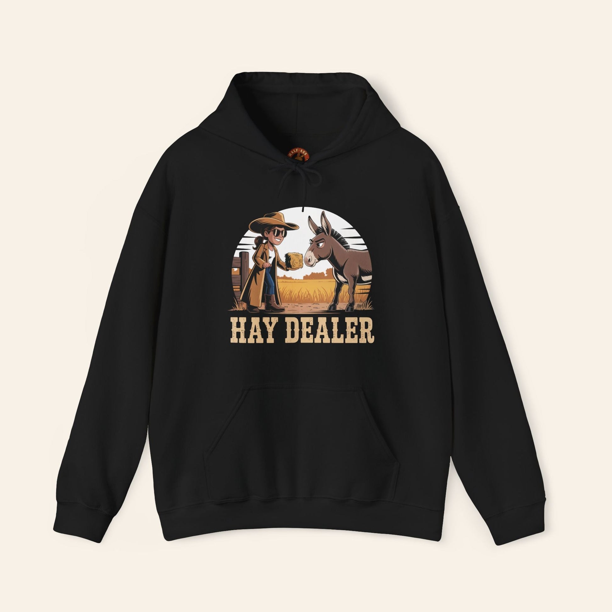 Hoodie Hay Dealer Hoodie – Unisex Heavy Blend Fleece (S–5XL) Black / S