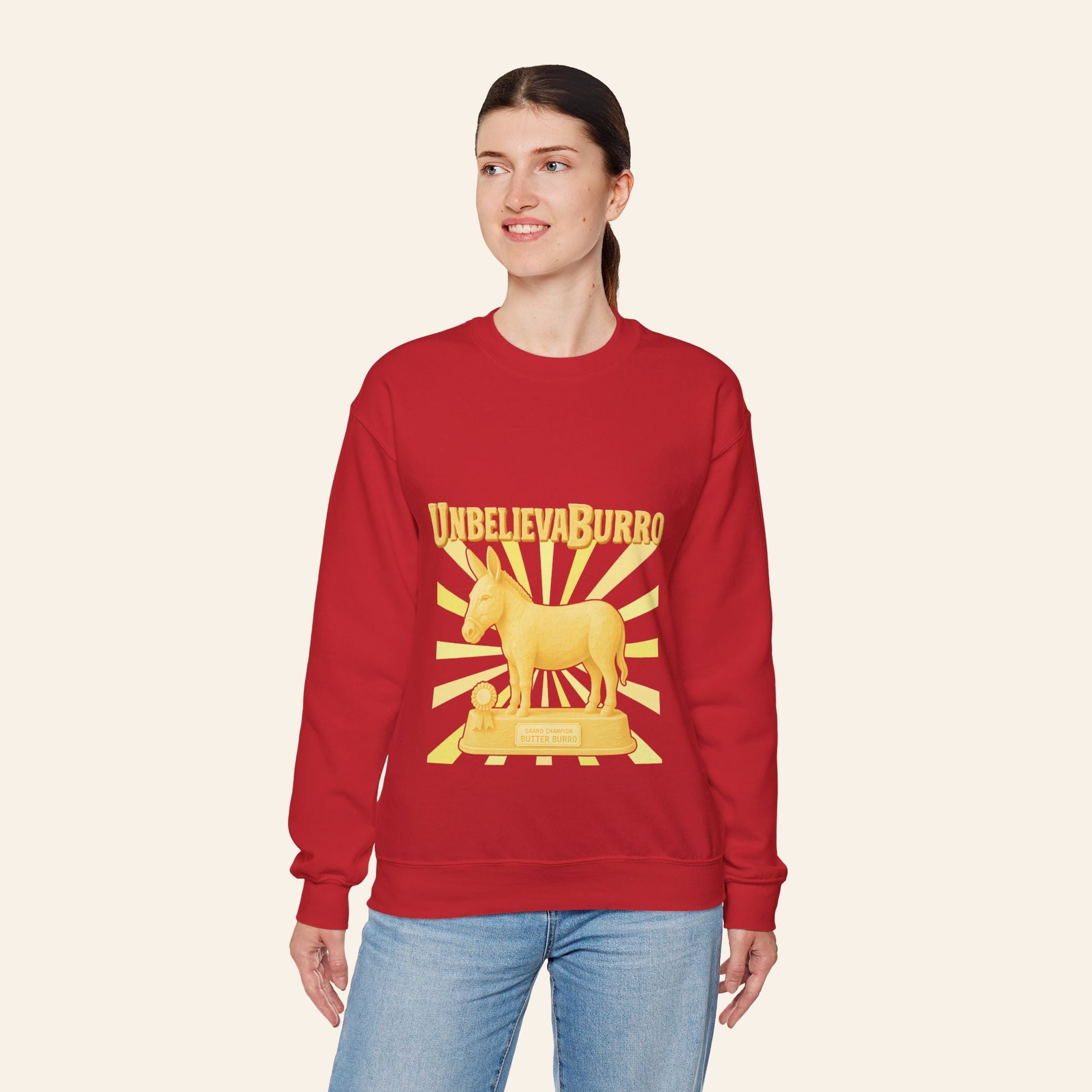 Sweatshirt UnbelievaBurro Crewneck Sweatshirt