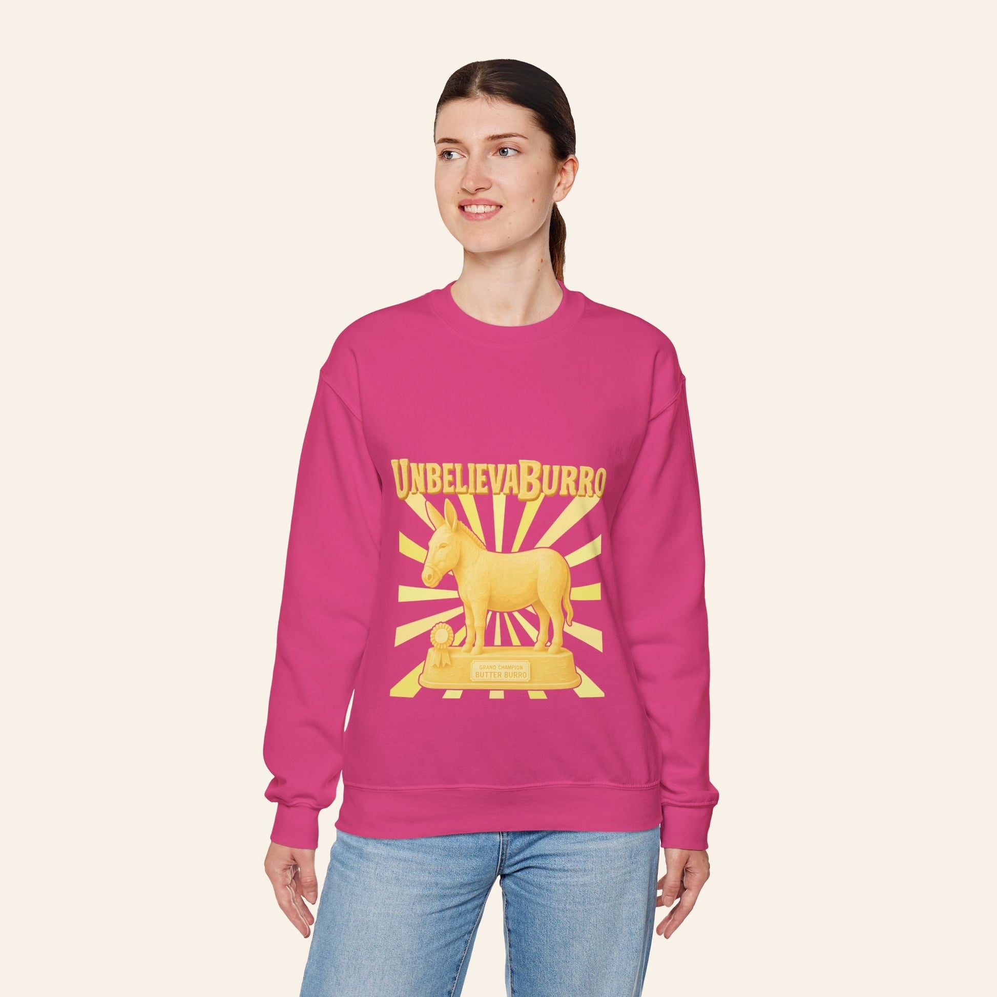 Sweatshirt UnbelievaBurro Crewneck Sweatshirt
