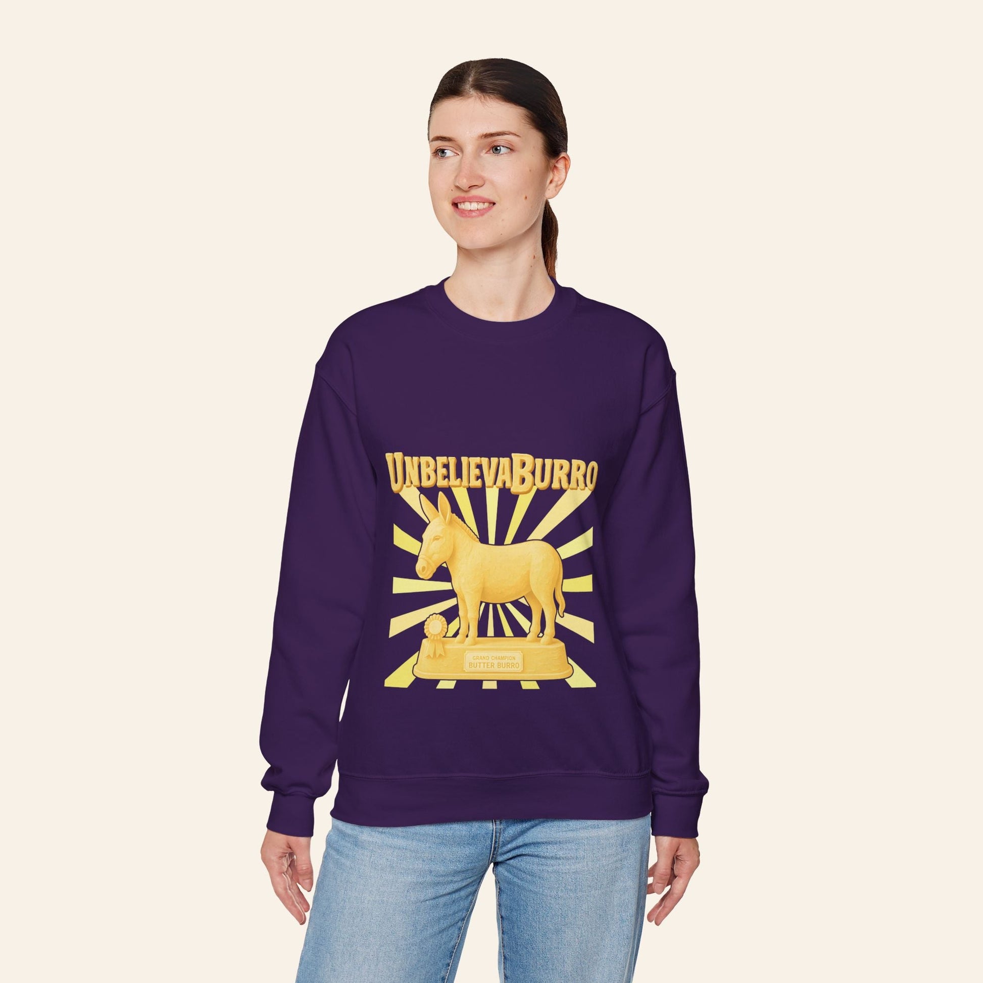 Sweatshirt UnbelievaBurro Crewneck Sweatshirt