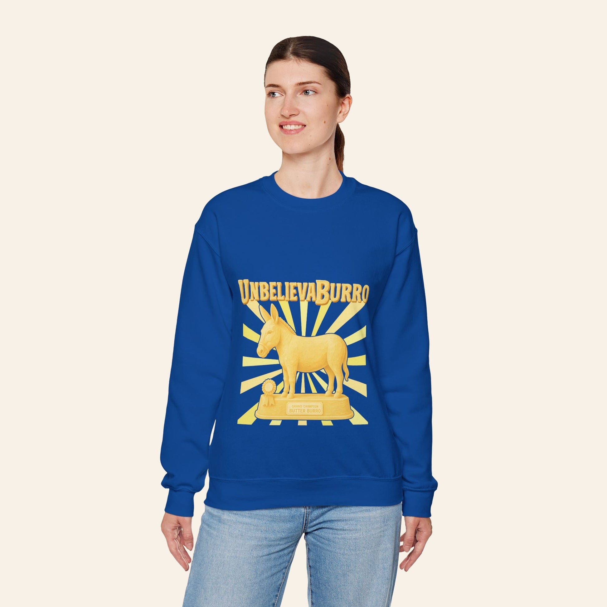 Sweatshirt UnbelievaBurro Crewneck Sweatshirt