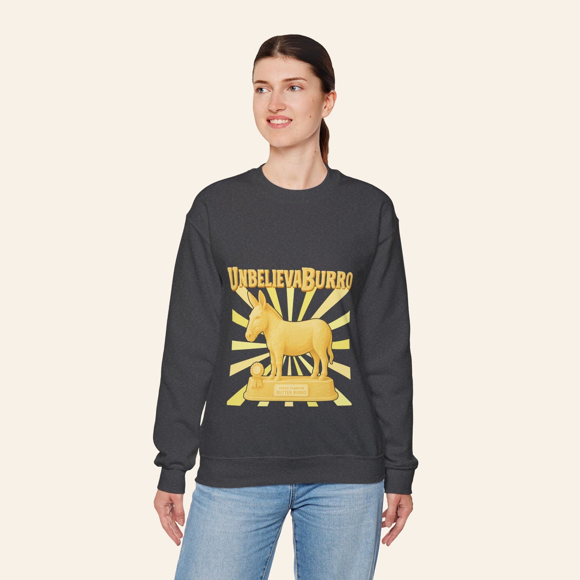 Sweatshirt UnbelievaBurro Crewneck Sweatshirt