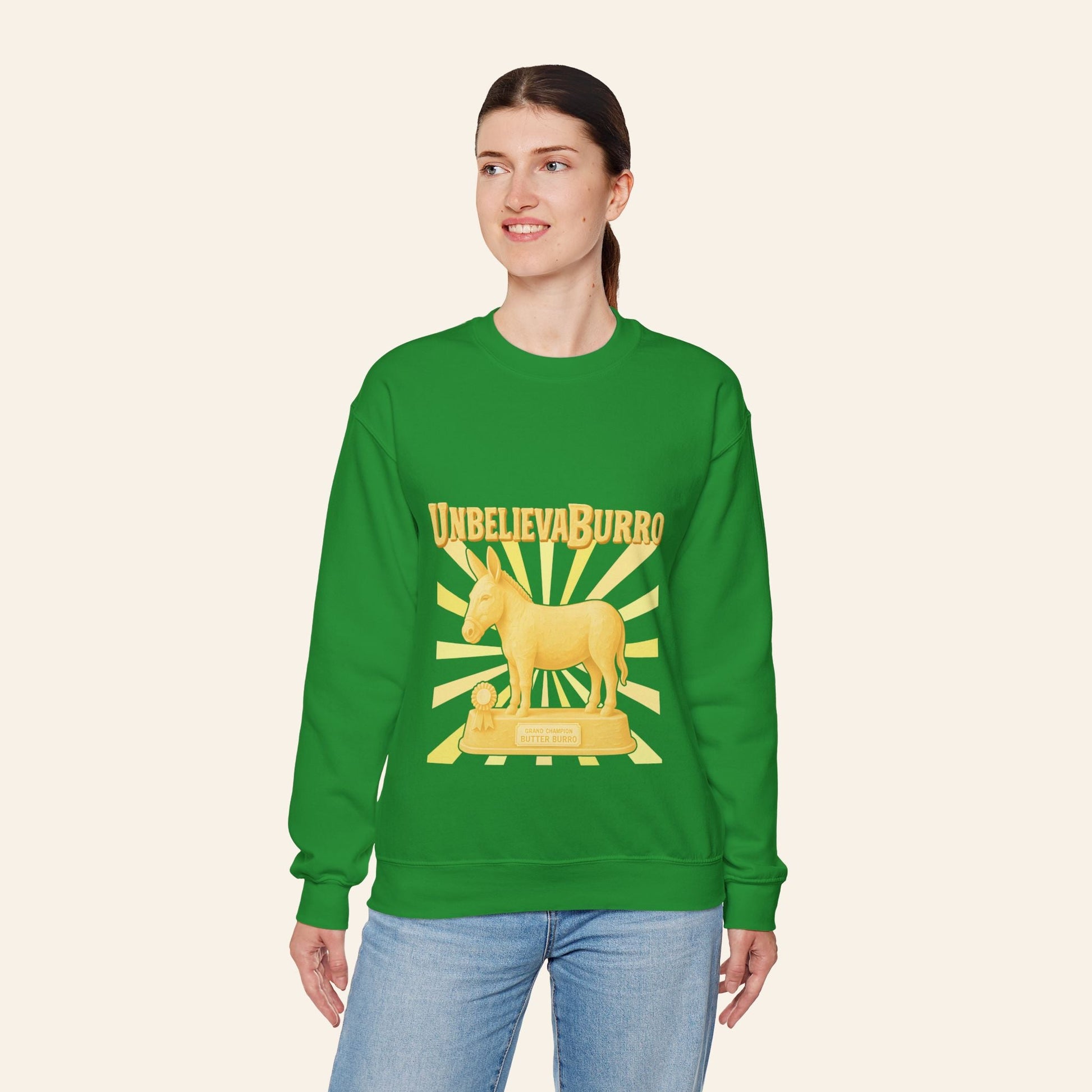 Sweatshirt UnbelievaBurro Crewneck Sweatshirt