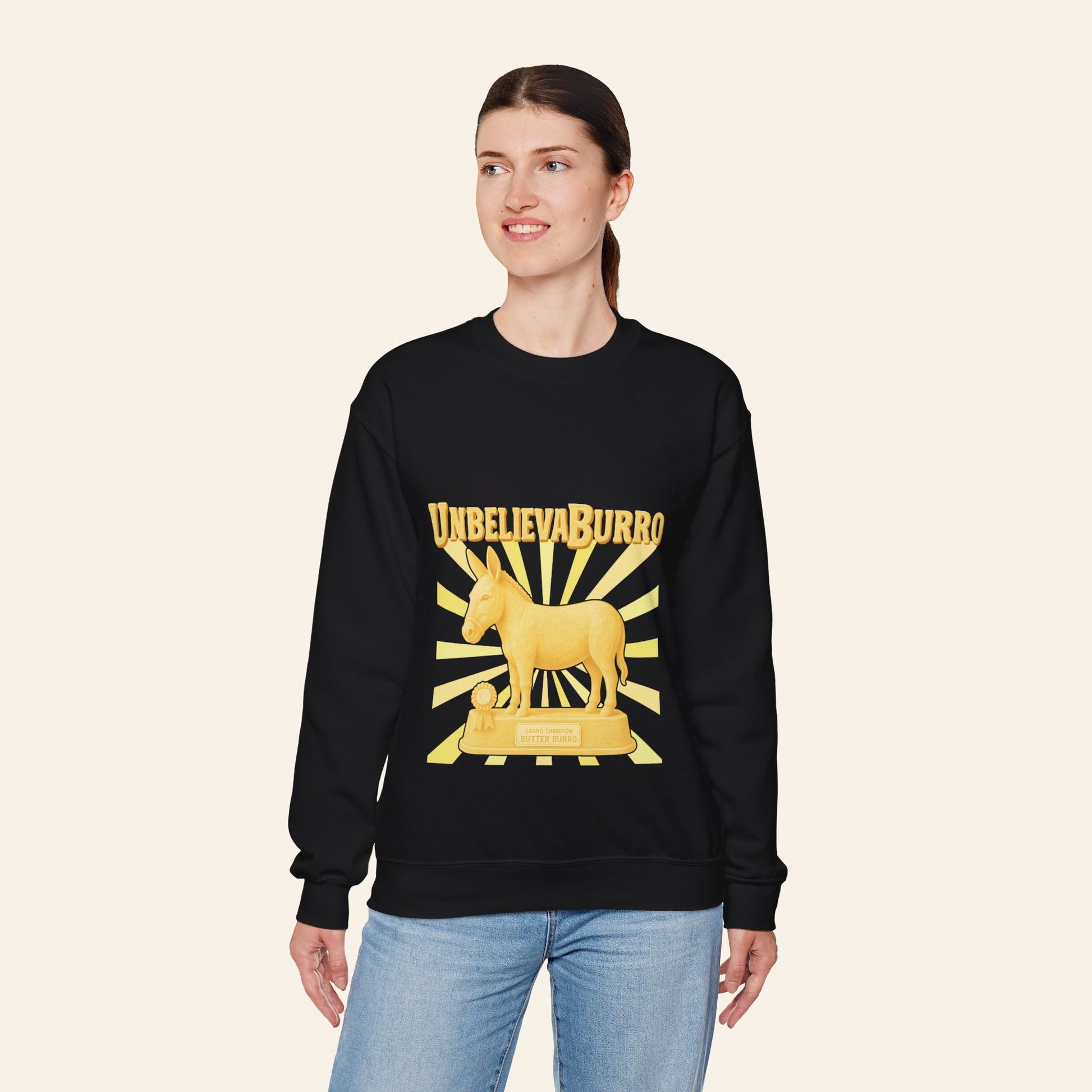 Sweatshirt UnbelievaBurro Crewneck Sweatshirt