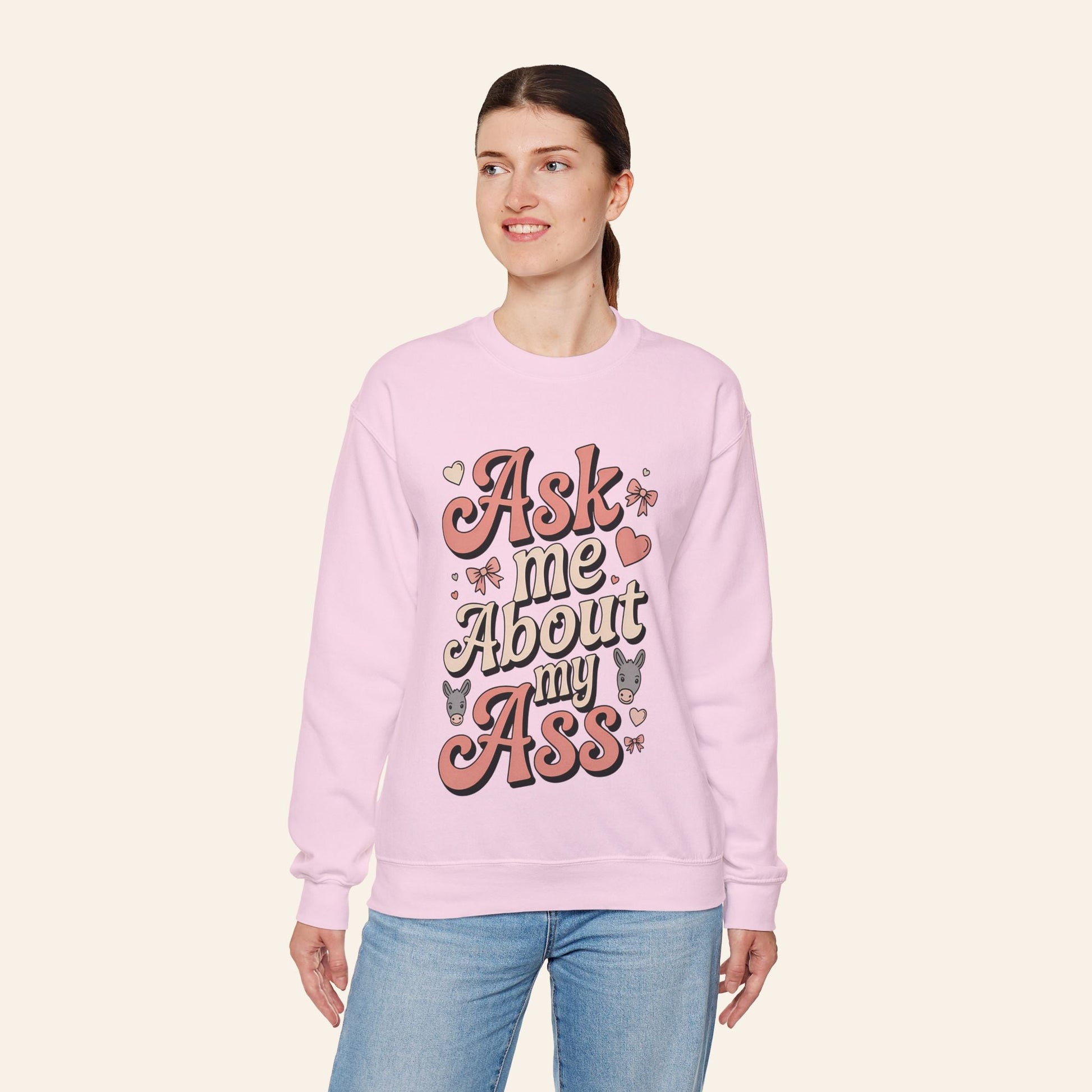 Sweatshirt Ask Me About My Ass Coquette Sweatshirt