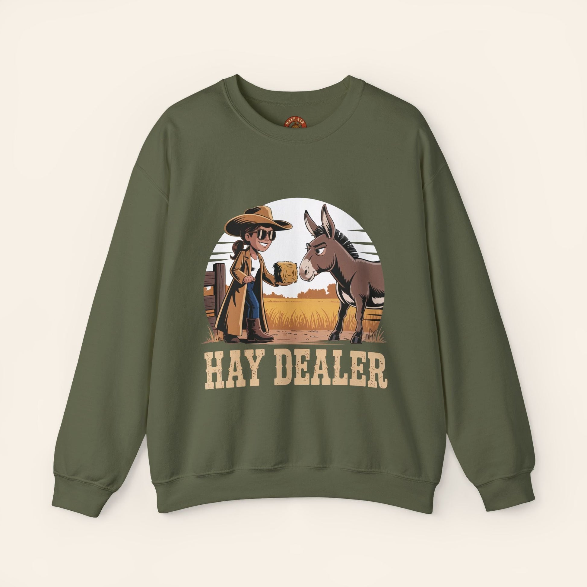 Sweatshirt Hay Dealer Sweatshirt S / Military Green