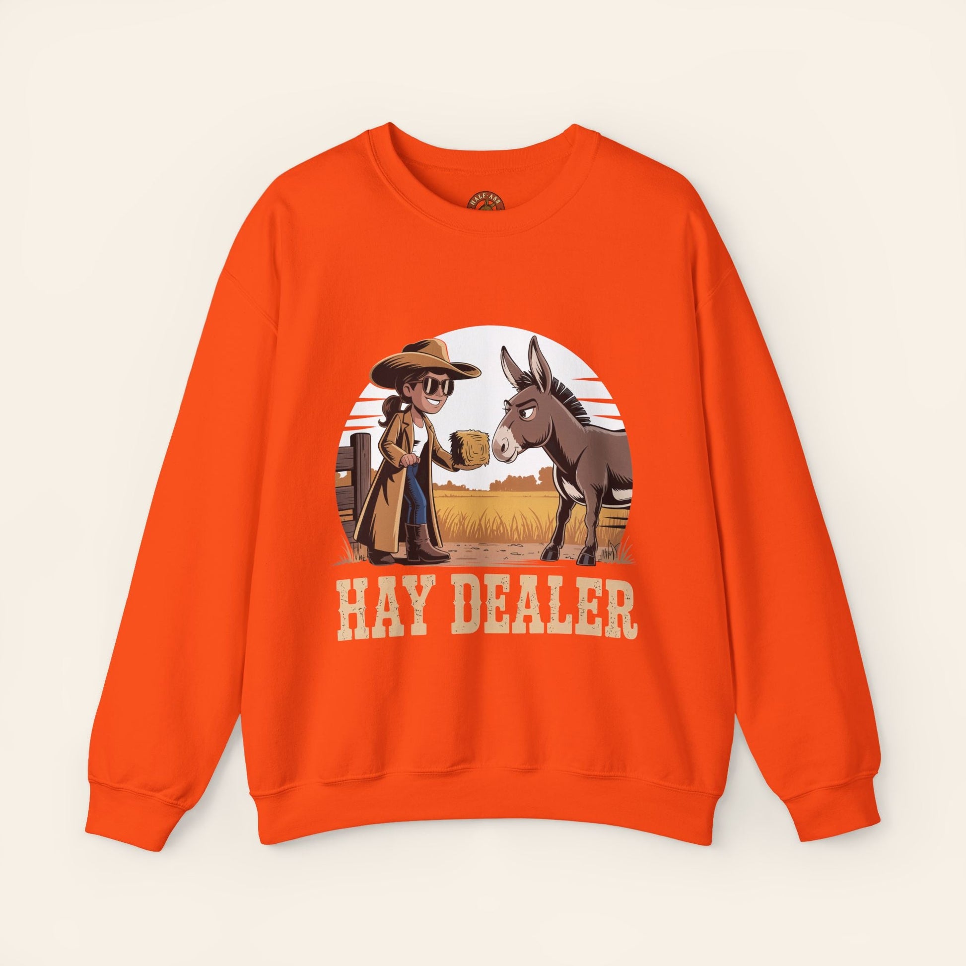 Sweatshirt Hay Dealer Sweatshirt S / Orange