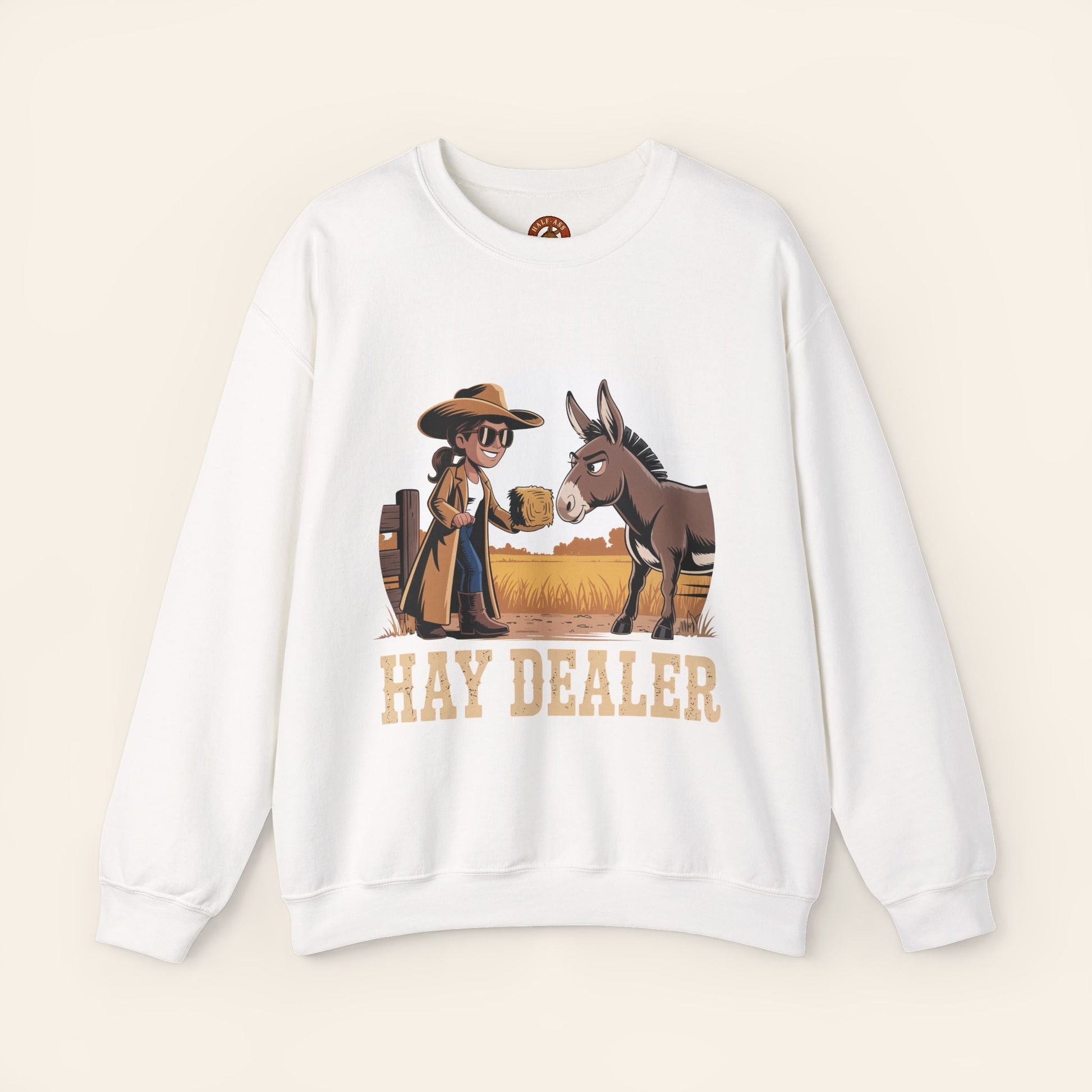 Sweatshirt Hay Dealer Sweatshirt S / White