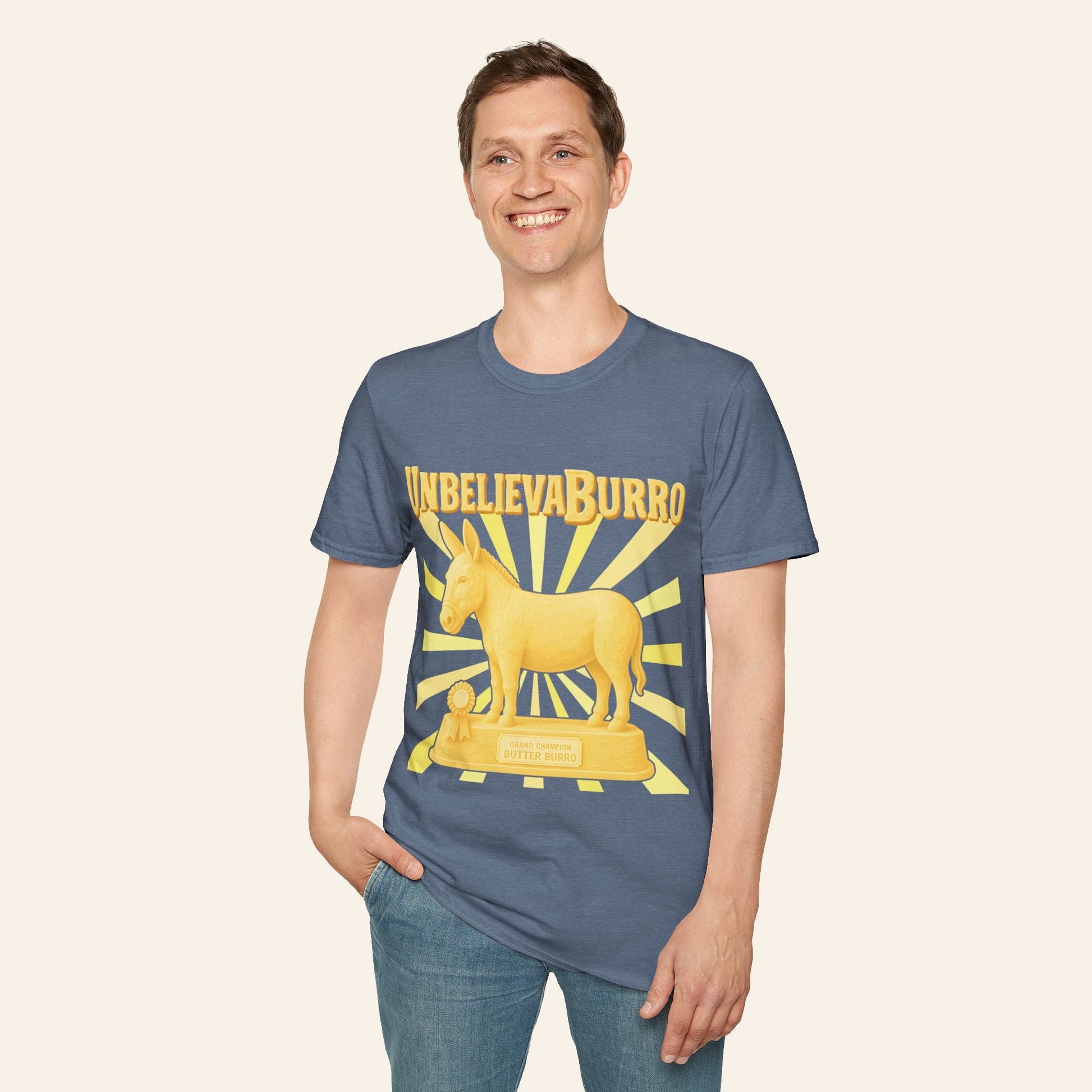 T-Shirt UnbelievaBurro T-Shirt – County Fair Butter Donkey Tee for Animal Lovers