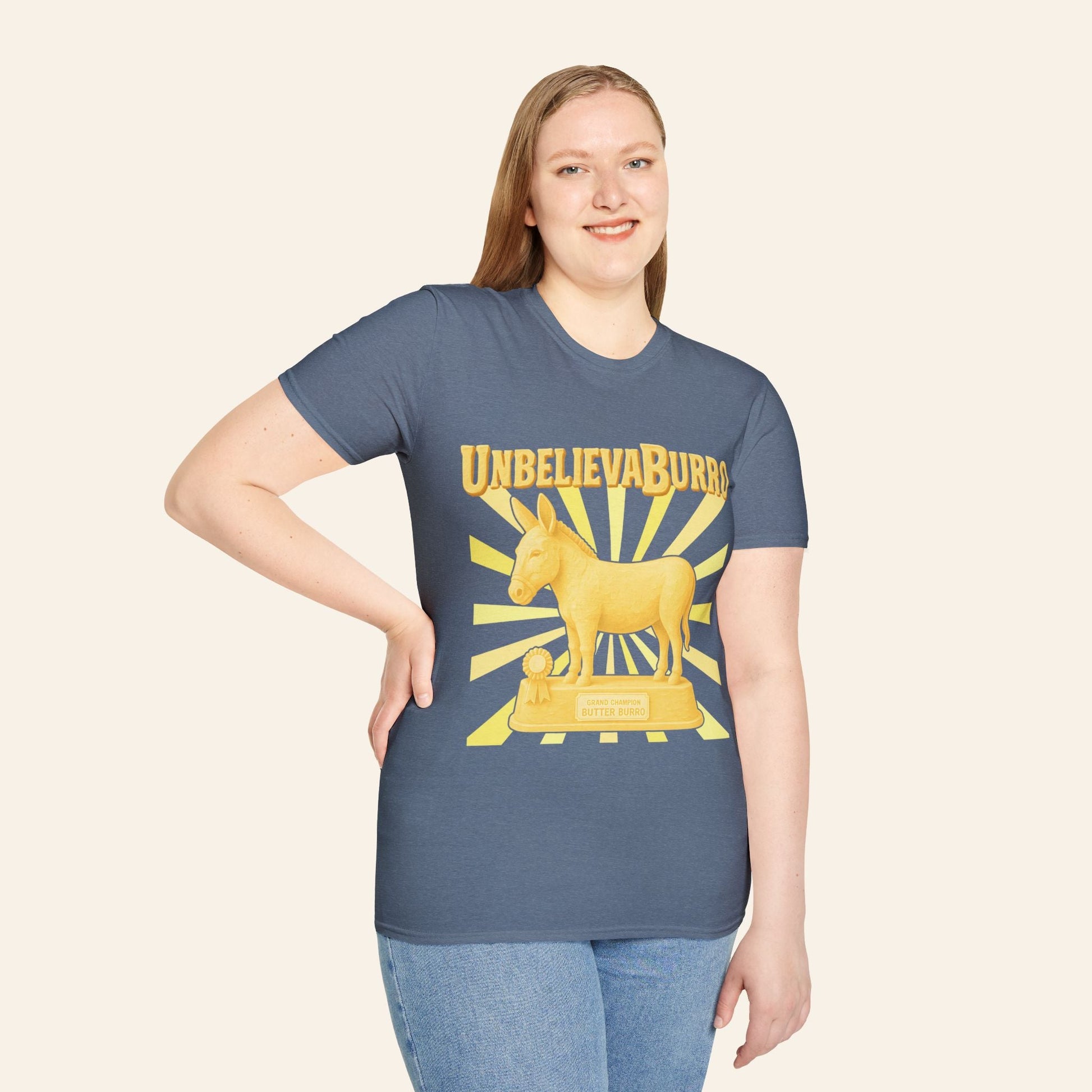 T-Shirt UnbelievaBurro T-Shirt – County Fair Butter Donkey Tee for Animal Lovers