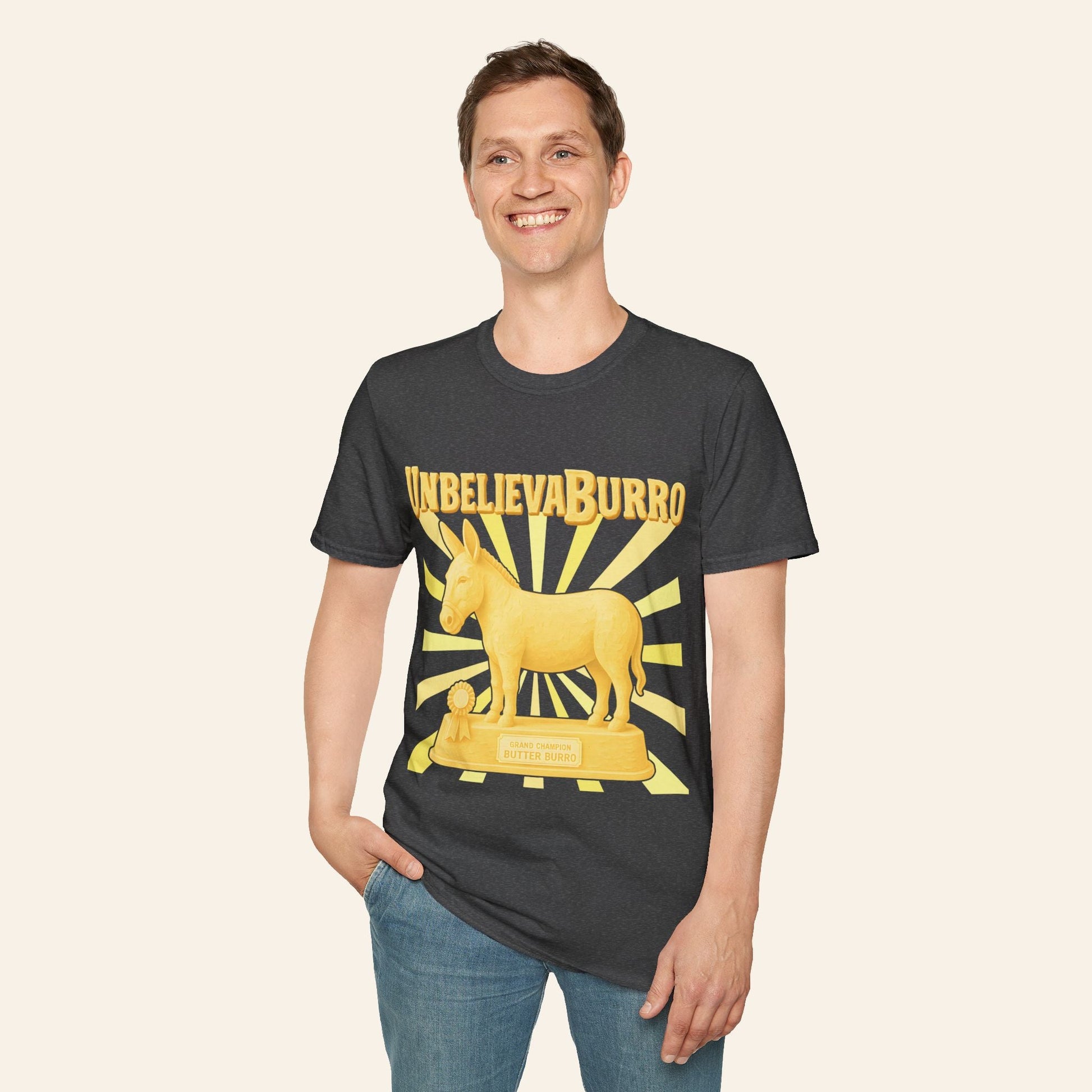 T-Shirt UnbelievaBurro T-Shirt – County Fair Butter Donkey Tee for Animal Lovers