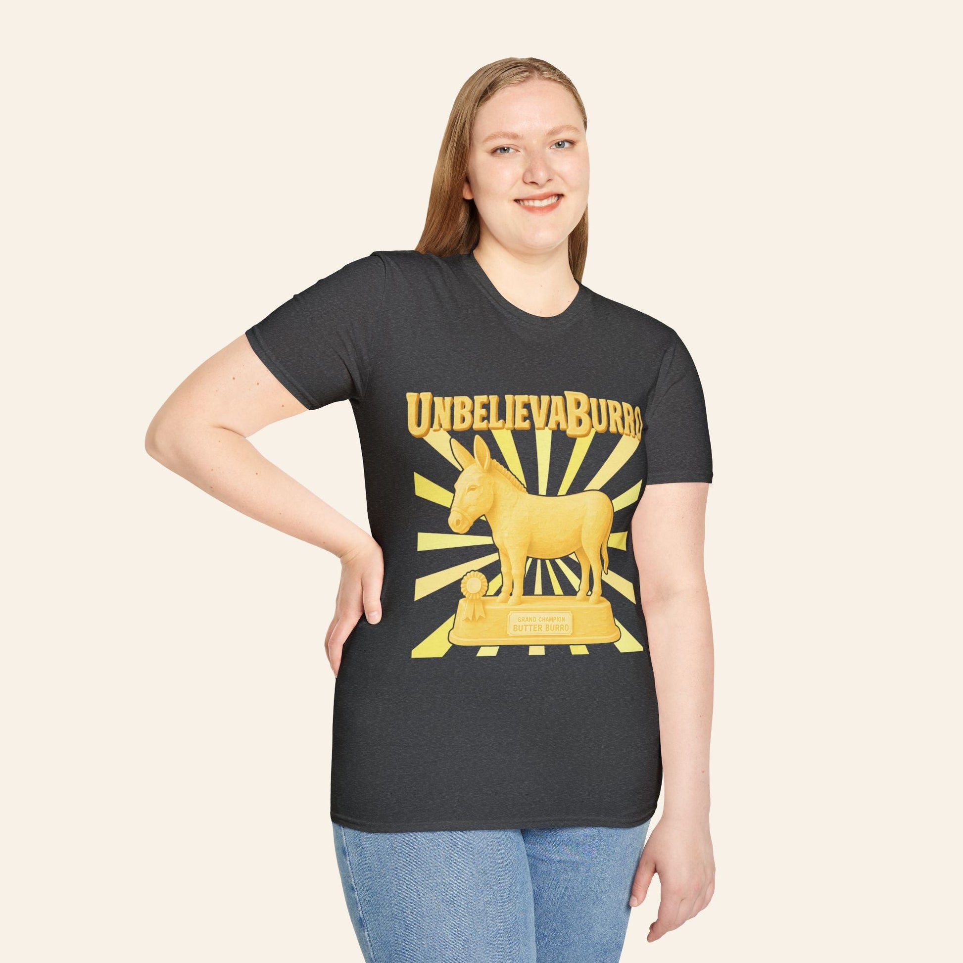 T-Shirt UnbelievaBurro T-Shirt – County Fair Butter Donkey Tee for Animal Lovers