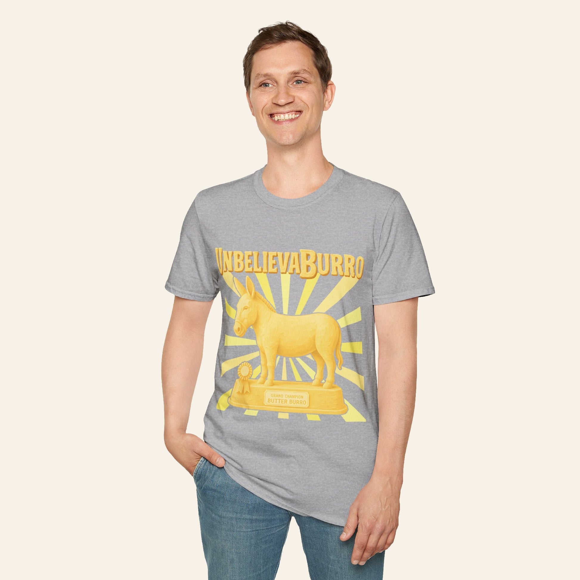 T-Shirt UnbelievaBurro T-Shirt – County Fair Butter Donkey Tee for Animal Lovers