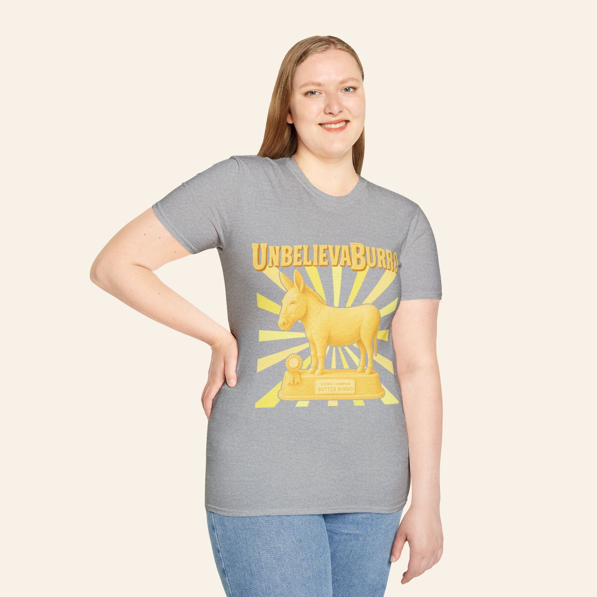 T-Shirt UnbelievaBurro T-Shirt – County Fair Butter Donkey Tee for Animal Lovers