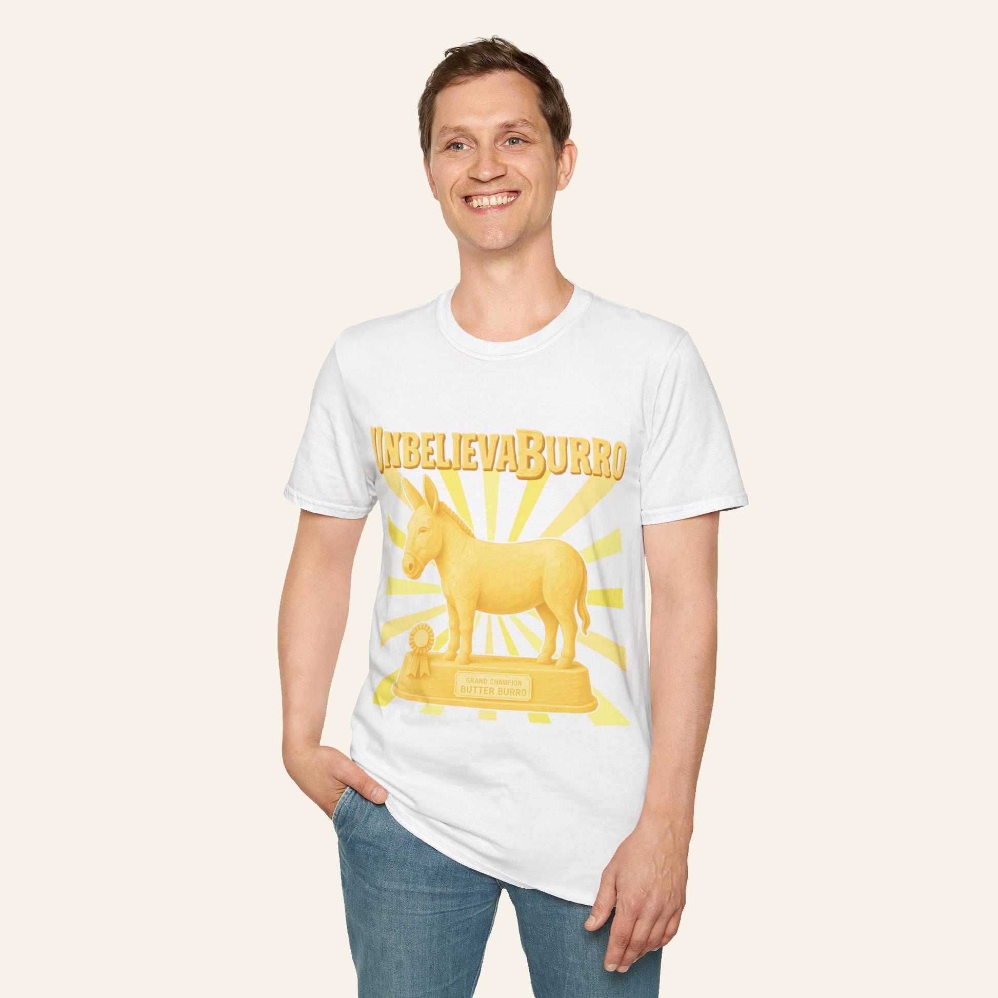 T-Shirt UnbelievaBurro T-Shirt – County Fair Butter Donkey Tee for Animal Lovers
