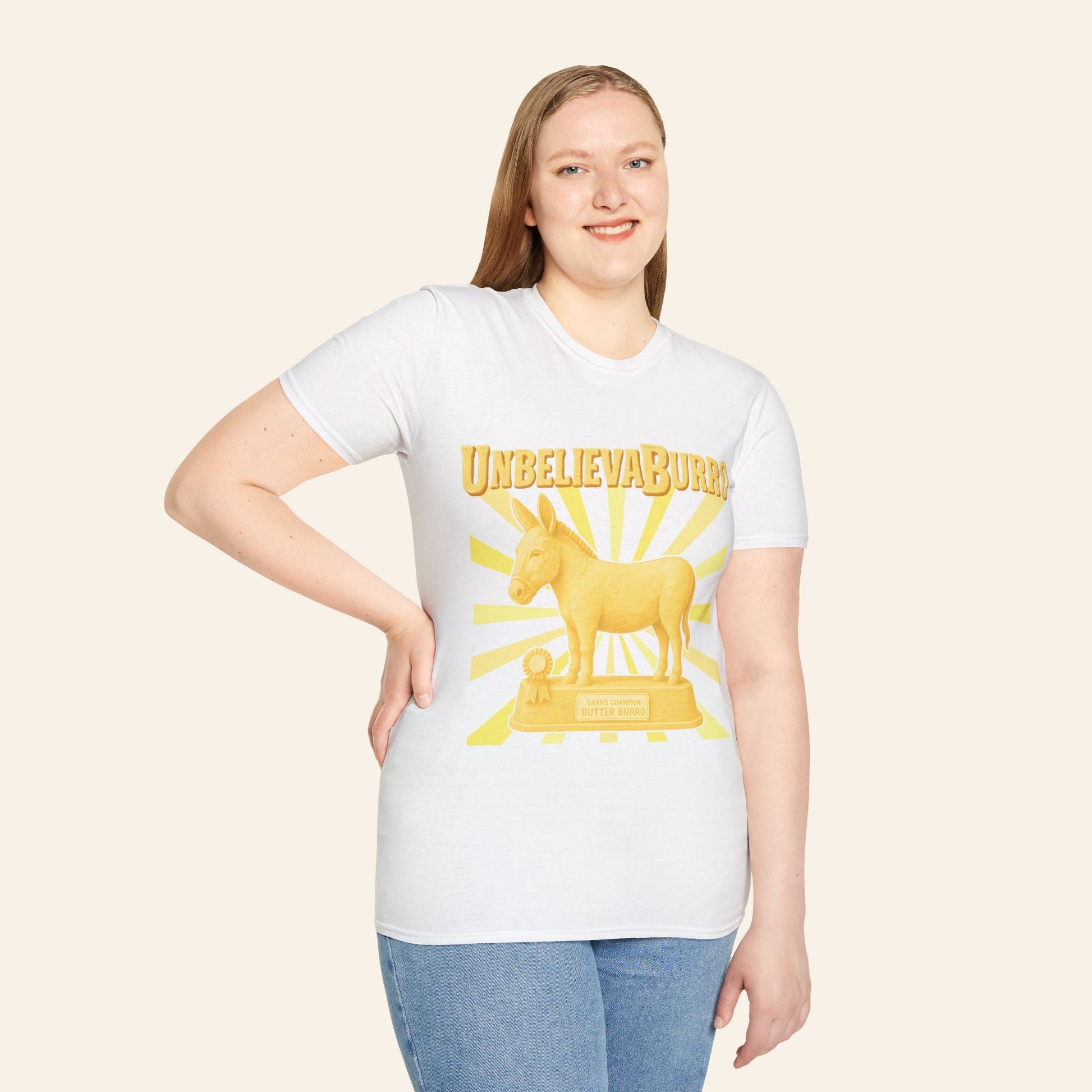 T-Shirt UnbelievaBurro T-Shirt – County Fair Butter Donkey Tee for Animal Lovers