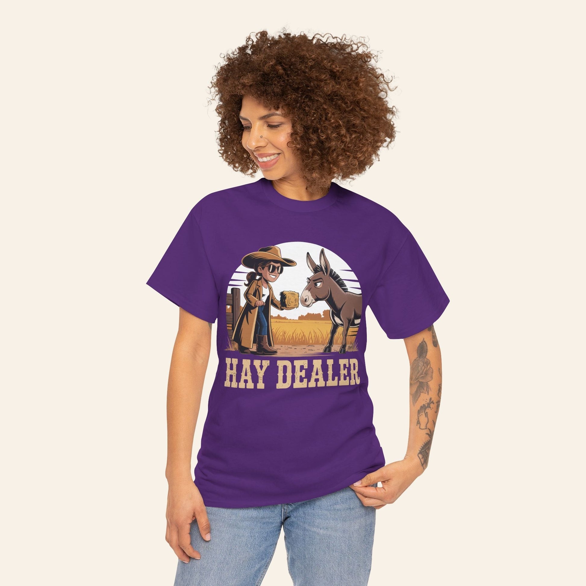 T-Shirt Hay Dealer Unisex Heavy Cotton Tee