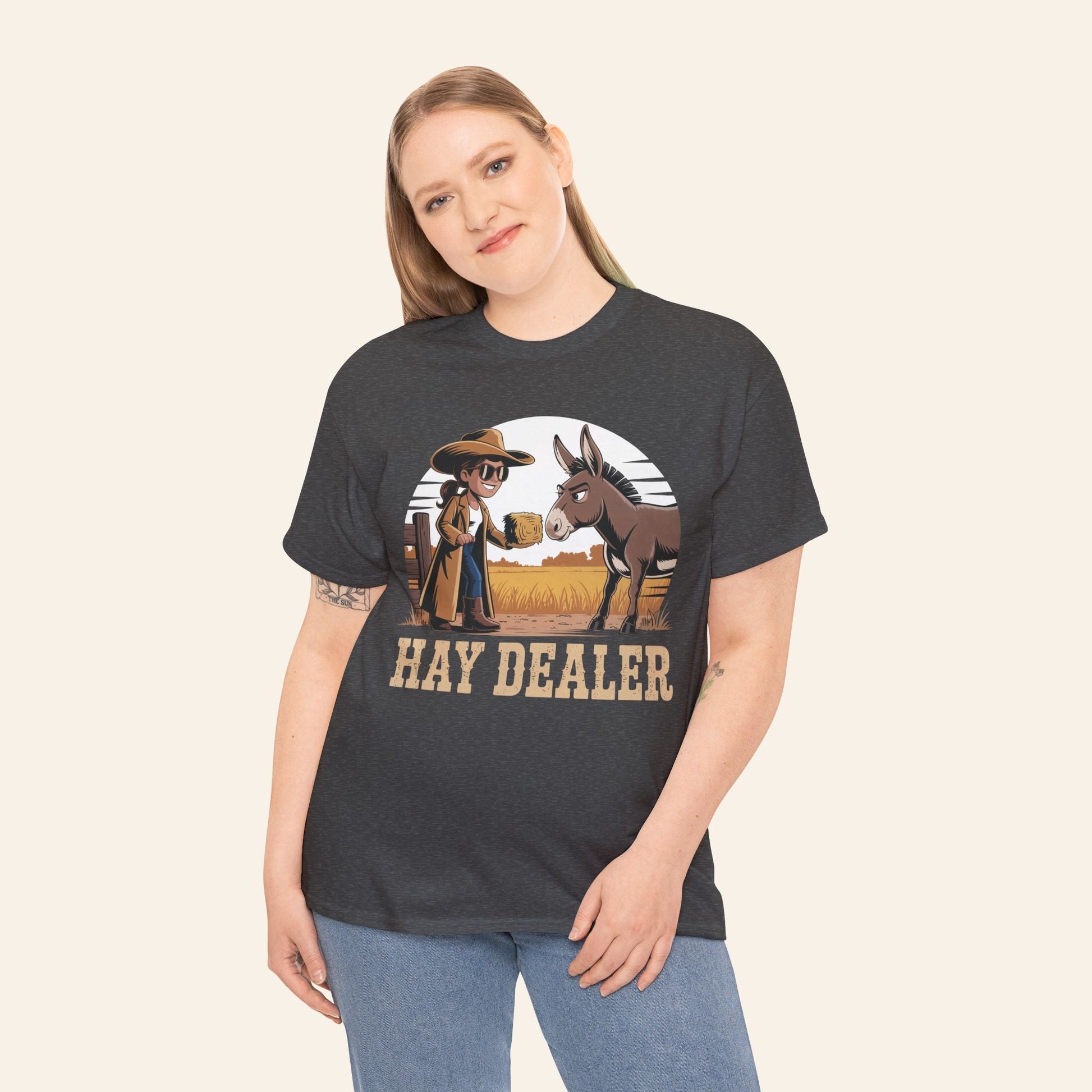 T-Shirt Hay Dealer Unisex Heavy Cotton Tee