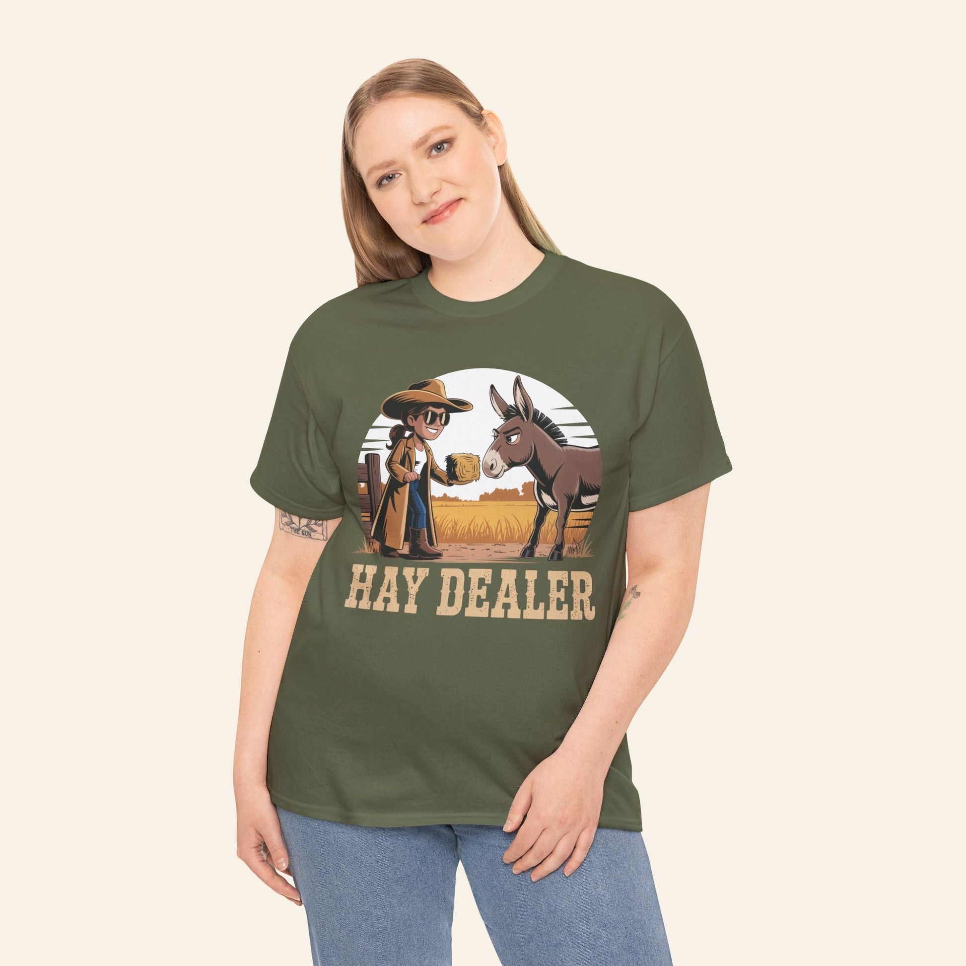 T-Shirt Hay Dealer Unisex Heavy Cotton Tee