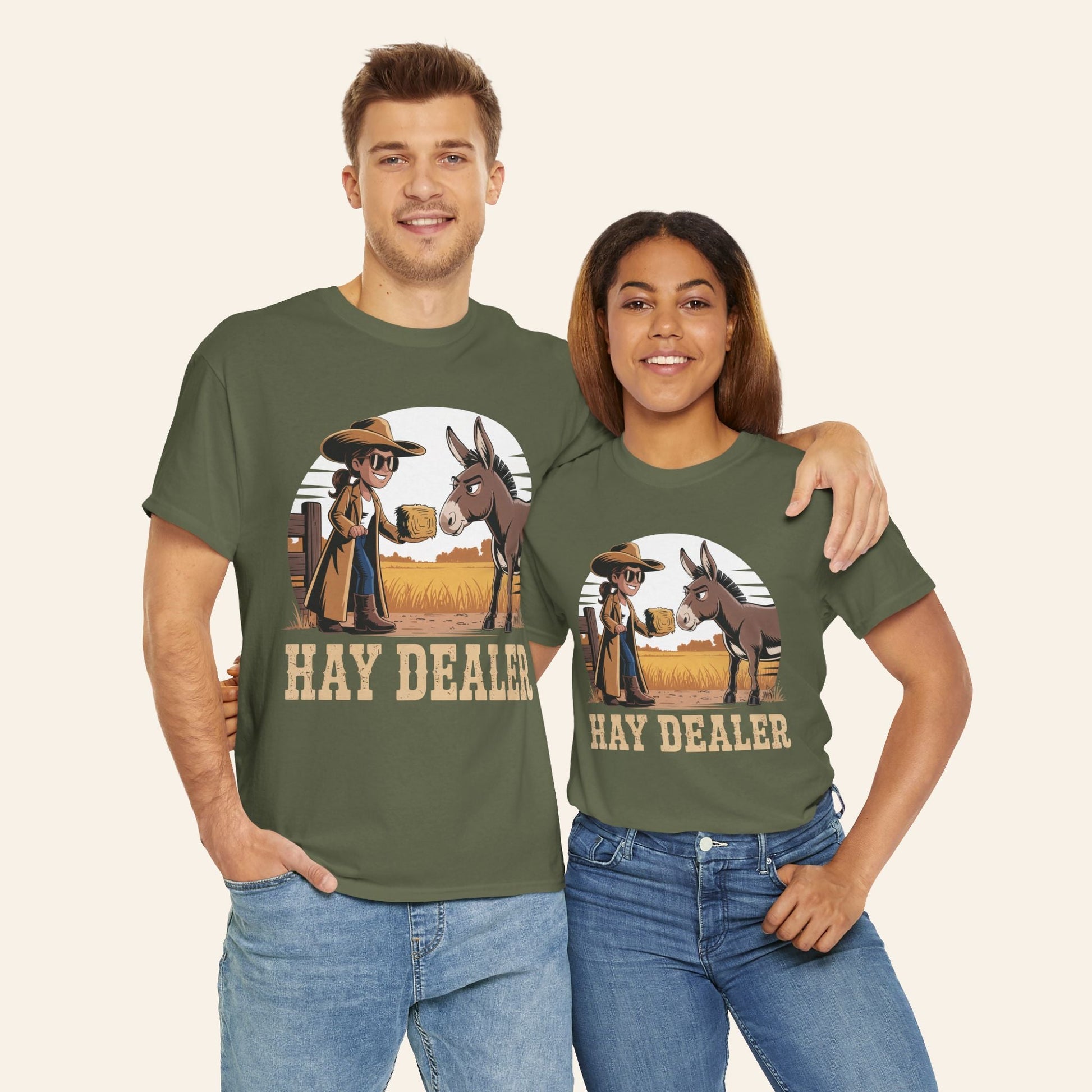 T-Shirt Hay Dealer Unisex Heavy Cotton Tee