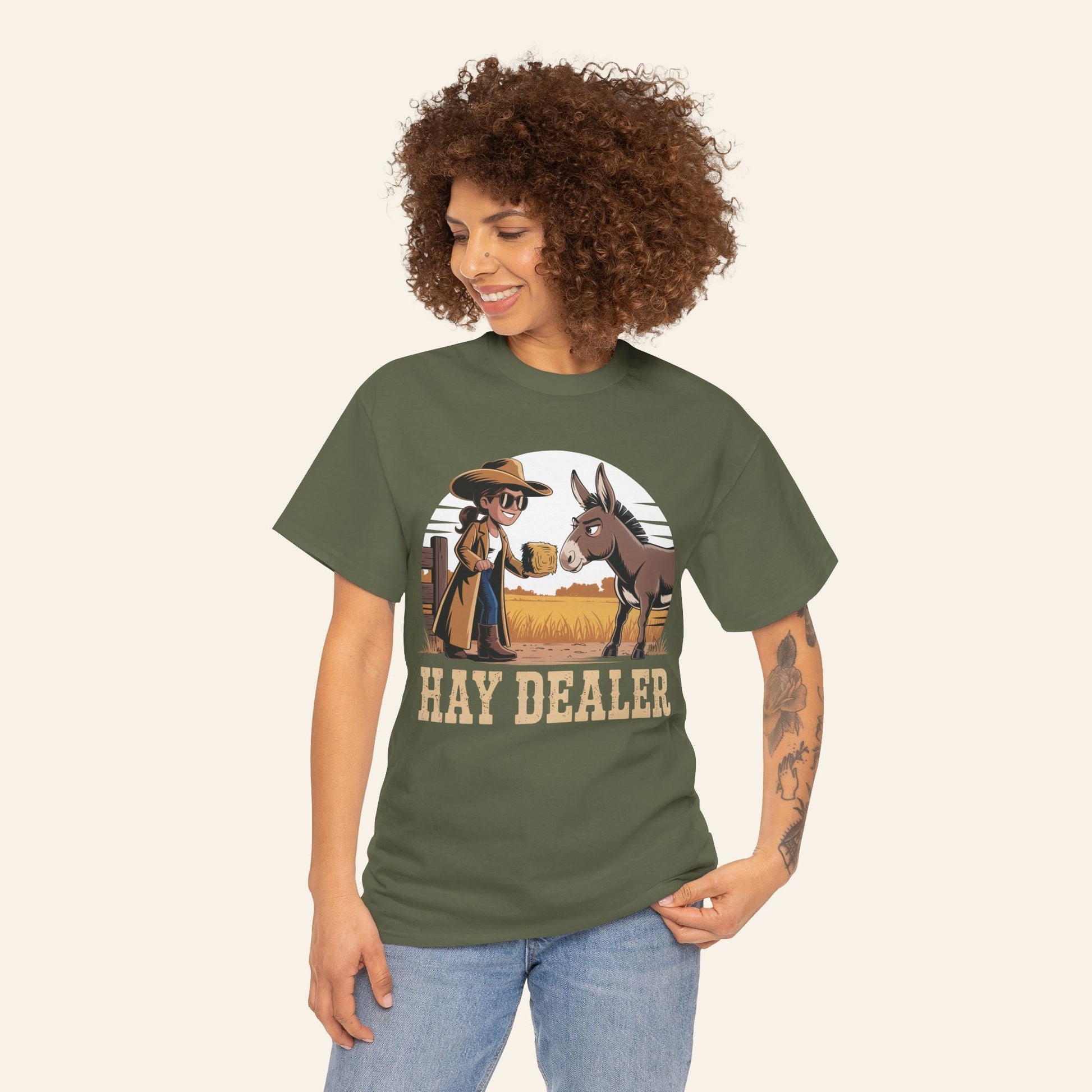 T-Shirt Hay Dealer Unisex Heavy Cotton Tee
