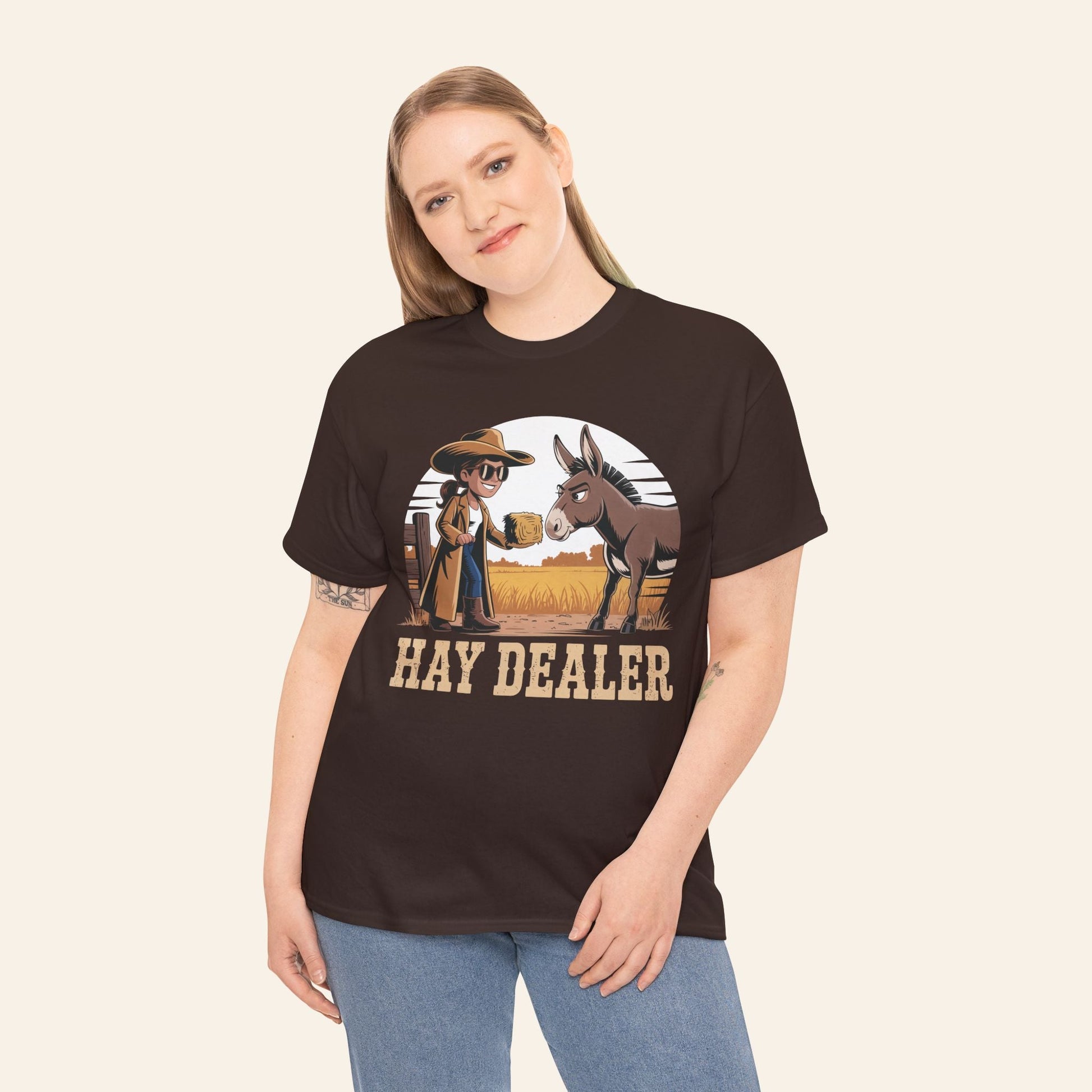 T-Shirt Hay Dealer Unisex Heavy Cotton Tee