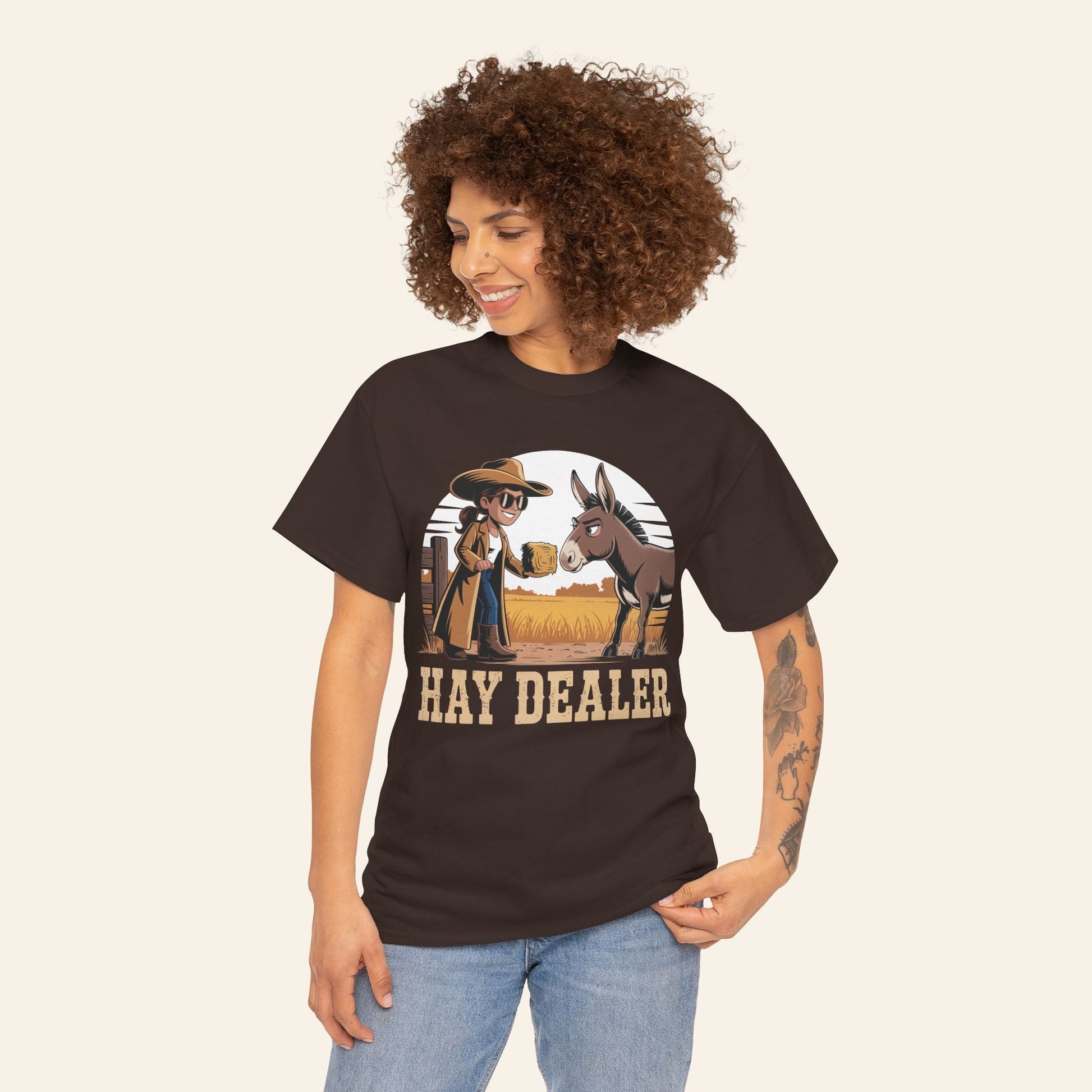 T-Shirt Hay Dealer Unisex Heavy Cotton Tee