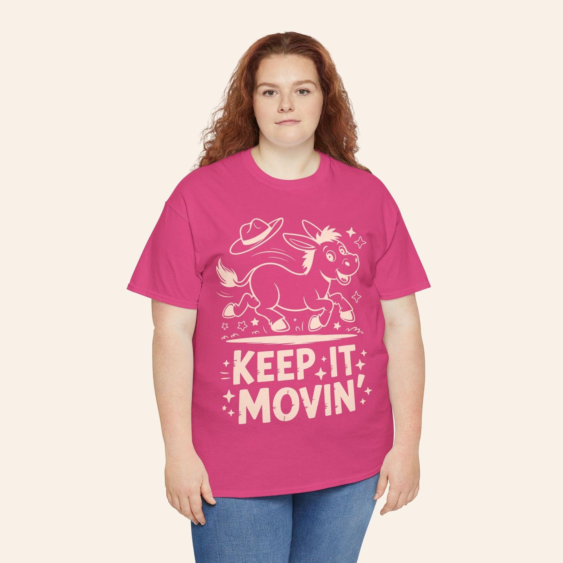 T-Shirt Keep It Movin' Unisex Heavy Cotton Tee (Dark Colors)