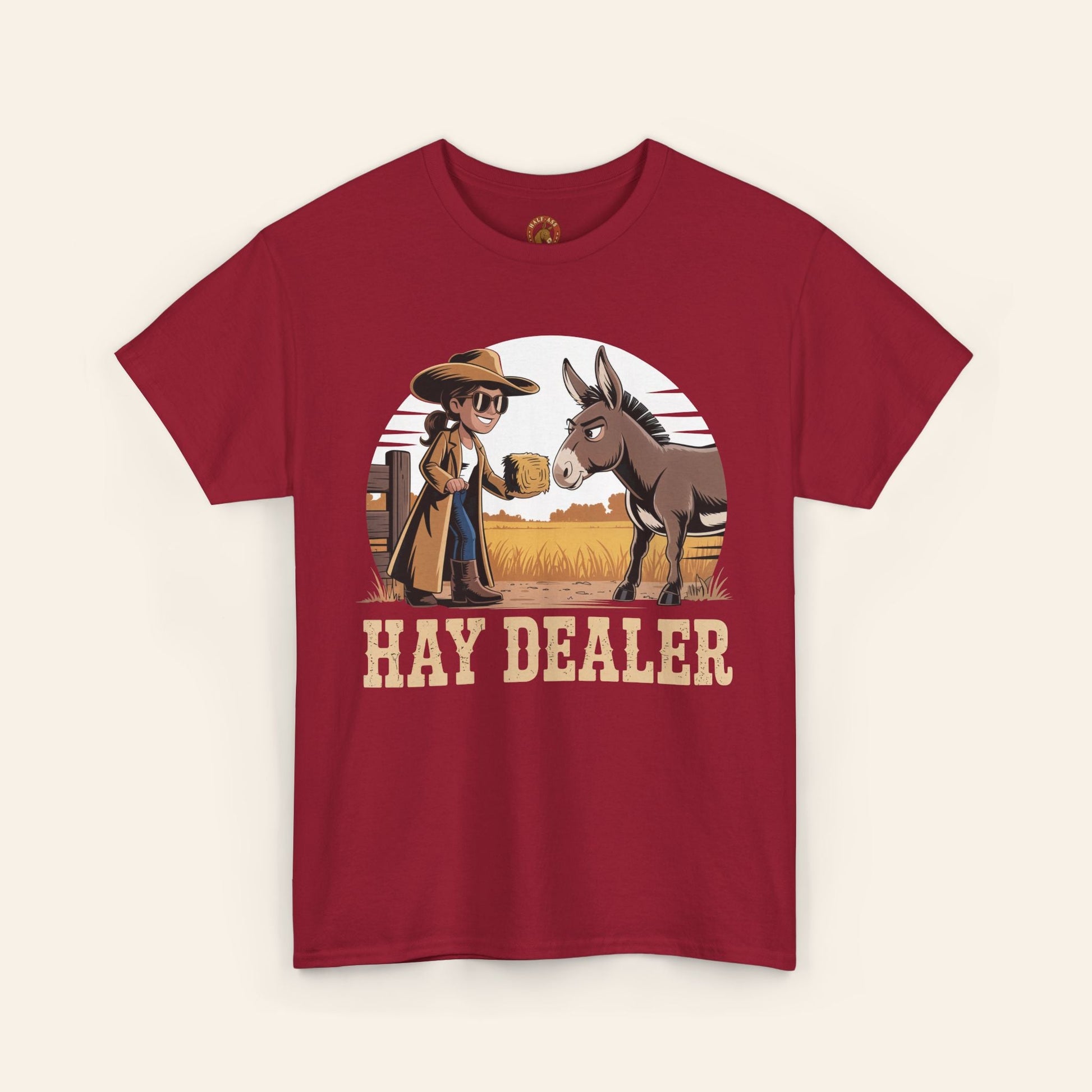 T-Shirt Hay Dealer Unisex Heavy Cotton Tee Cardinal Red / S