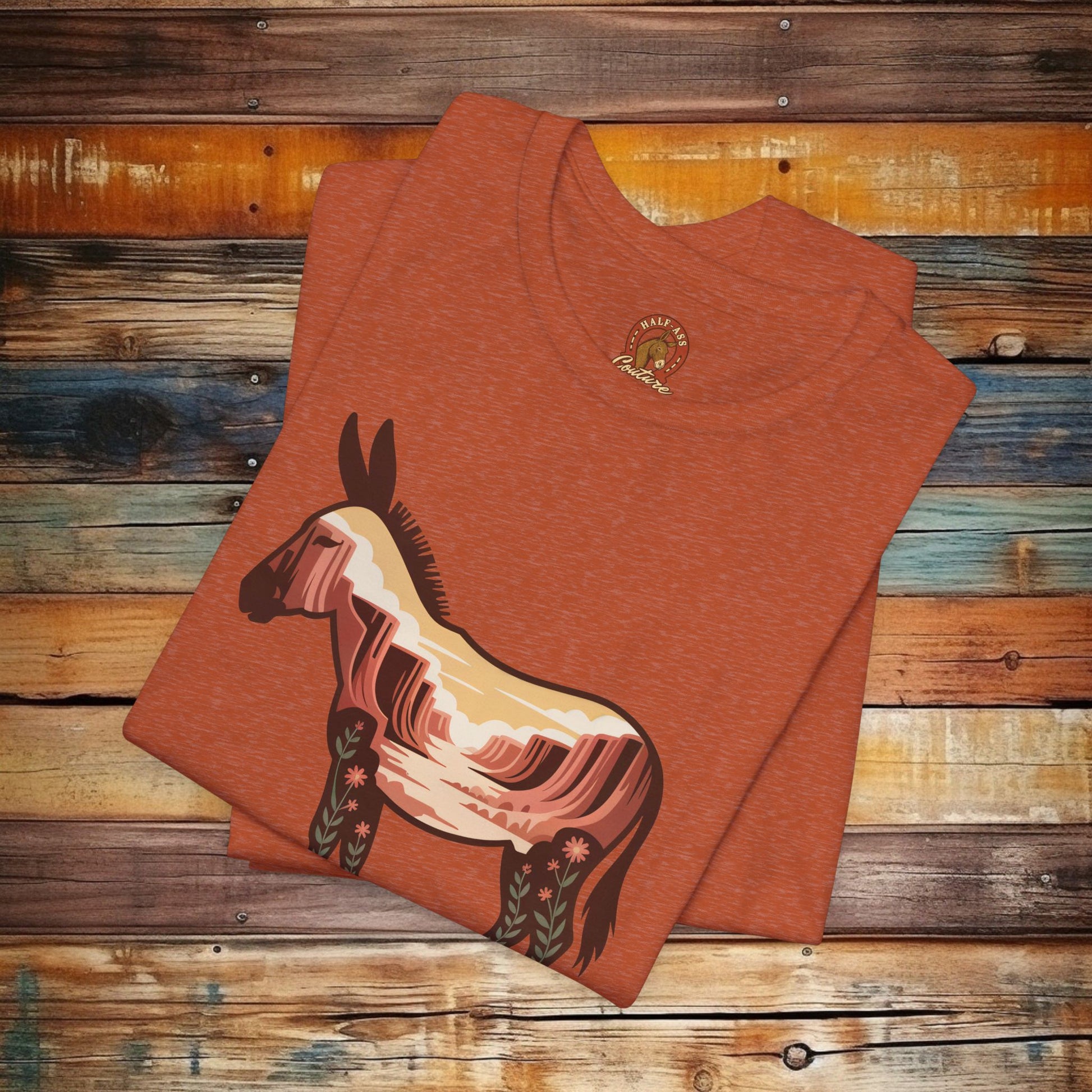 Heather Tan | Dust & Daydreams — Desert Donkey Jersey T-Shirt | T-Shirt
