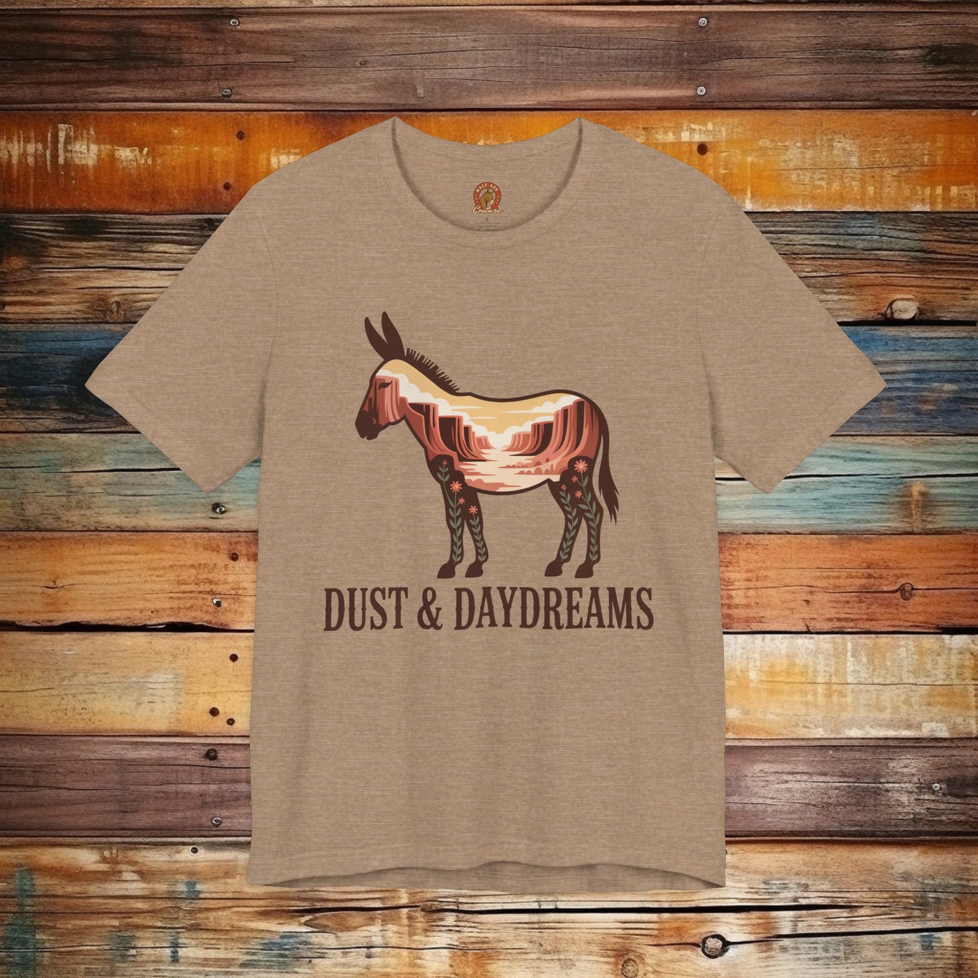 Heather Tan | Dust & Daydreams — Desert Donkey Jersey T-Shirt | T-Shirt