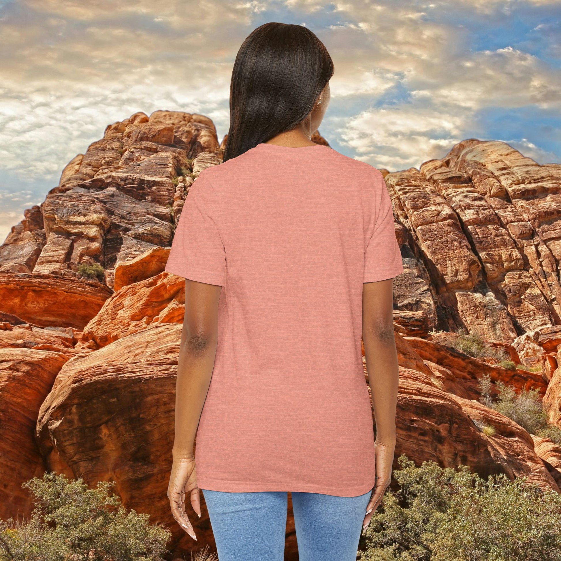 Heather Sunset | Dust & Daydreams — Desert Donkey Jersey T-Shirt | T-Shirt