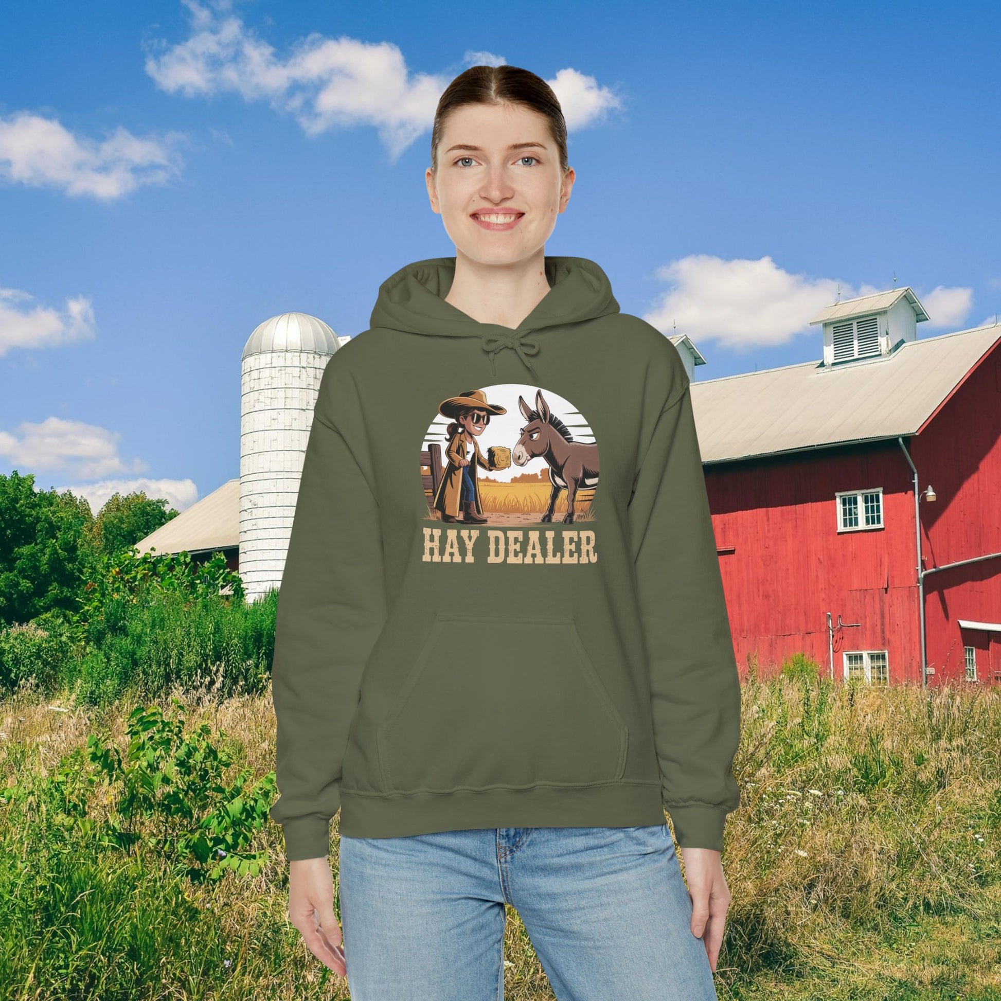 Hay Dealer Unisex Heavy Blend™ Hooded Sweatshirt