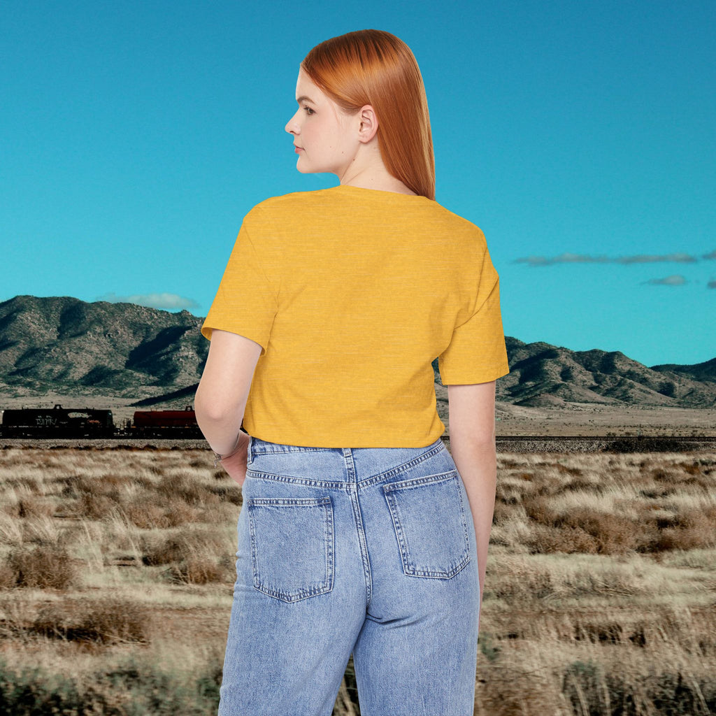 Heather Yellow Gold | Dust & Daydreams — Desert Donkey Jersey T-Shirt | T-Shirt