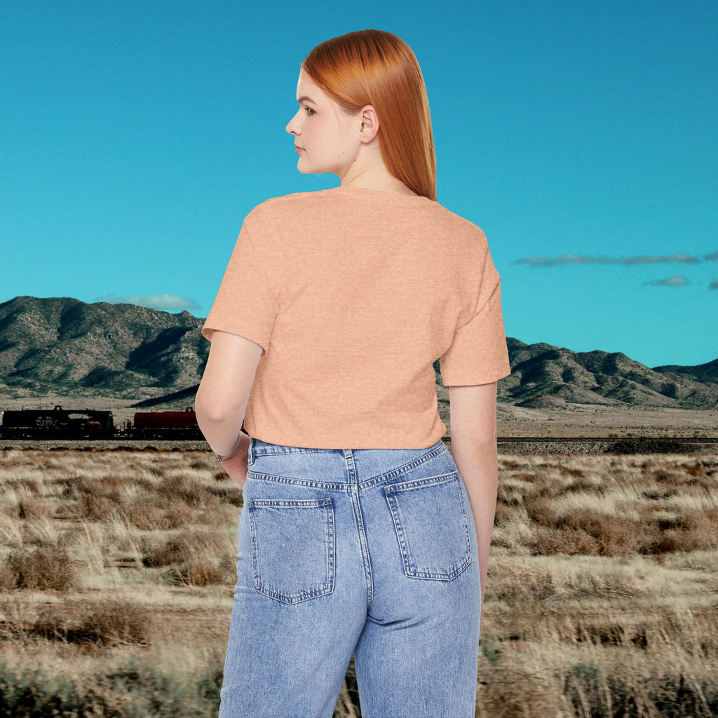 Heather Peach | Dust & Daydreams — Desert Donkey Jersey T-Shirt | T-Shirt