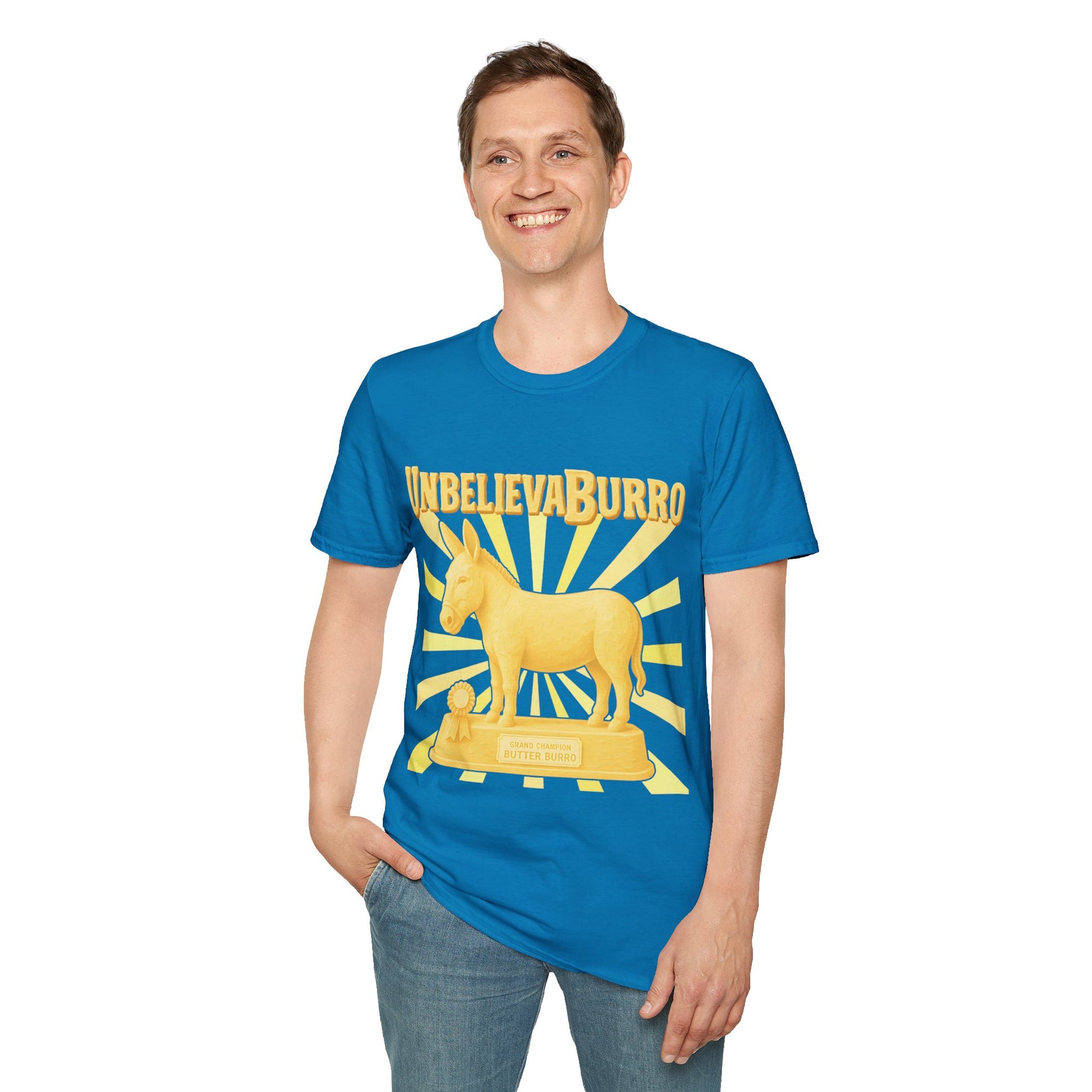 UnbelievaBurro Grand Champion Butter Burro Unisex T-Shirt