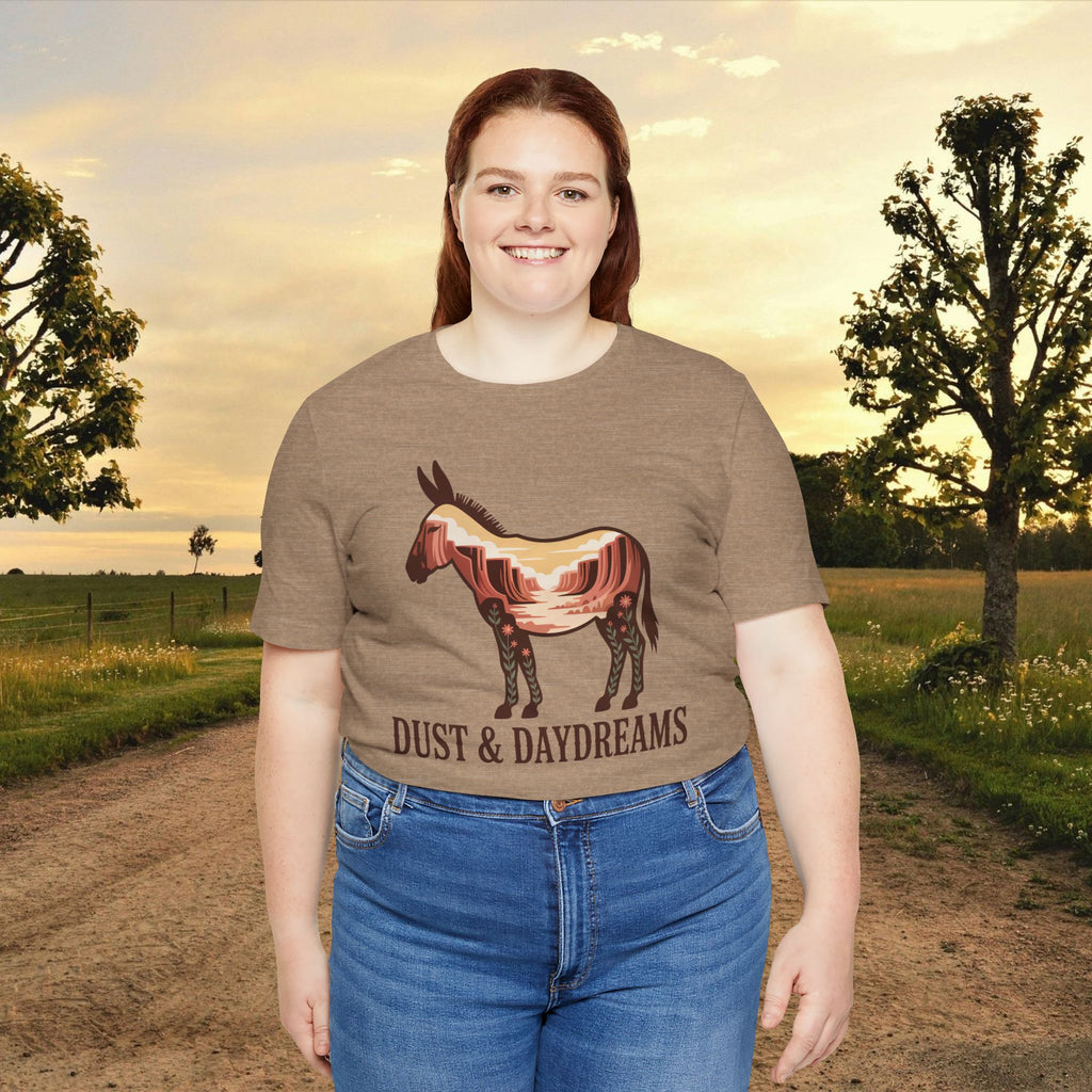 Heather Tan | Dust & Daydreams — Desert Donkey Jersey T-Shirt | T-Shirt