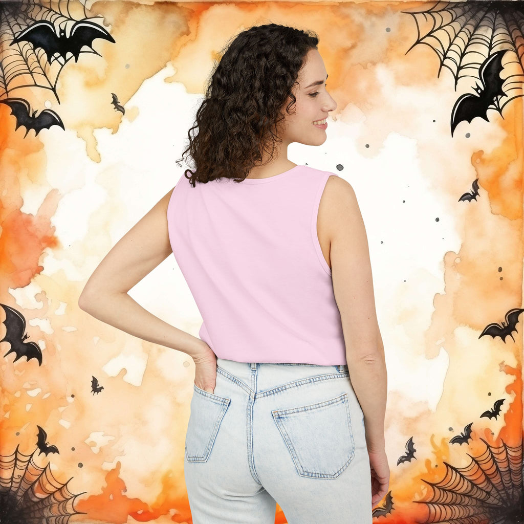 Blossom | Happy Halloween Spooky Donkey Tank Top | Tank Top