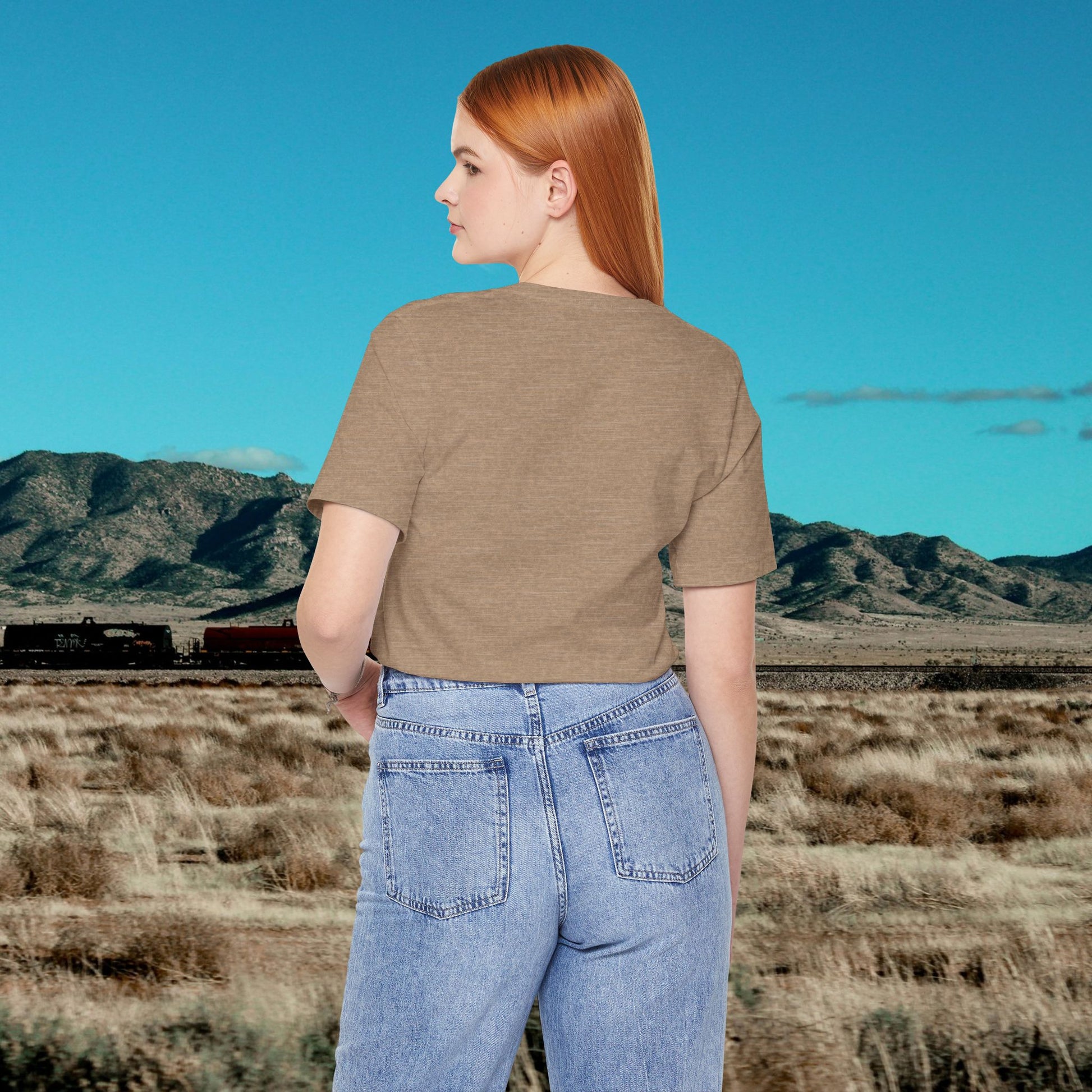 Heather Tan | Dust & Daydreams — Desert Donkey Jersey T-Shirt | T-Shirt